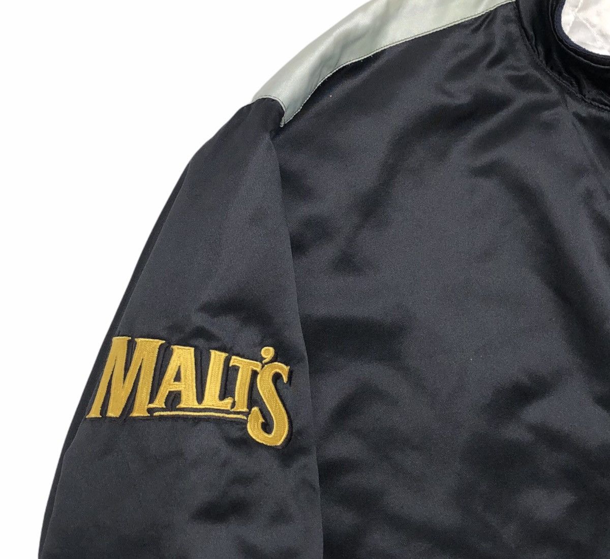 Vintage Vintage90s Bomber Suntory Malts Baseball Team Jacket Size L Size US L / EU 52-54 / 3 - 8 Thumbnail