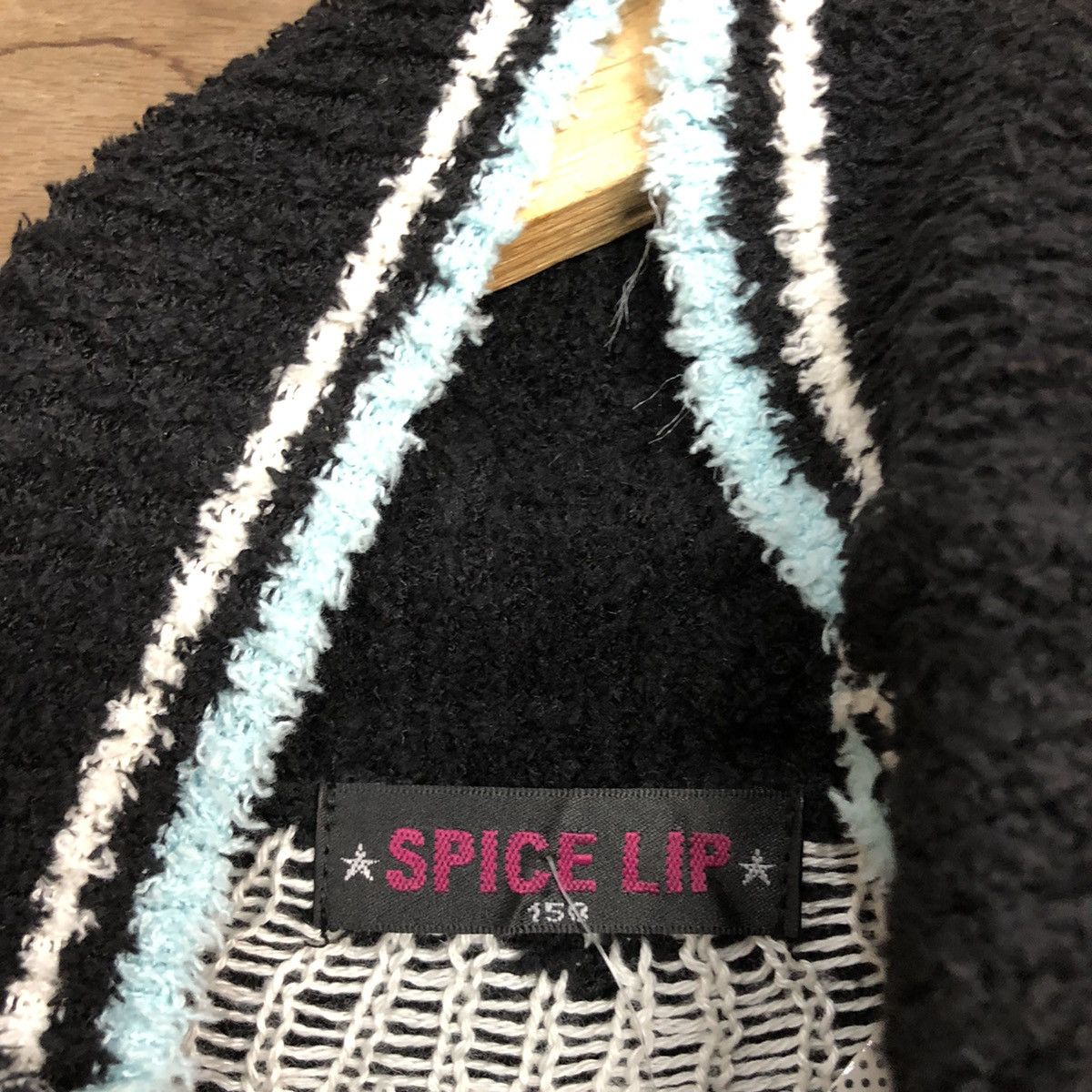 Homespun Knitwear DLL Spice Lip Mohair Shag Shaggy fleece Knitwear #c1062 Size US S / EU 44-46 / 1 - 10 Thumbnail