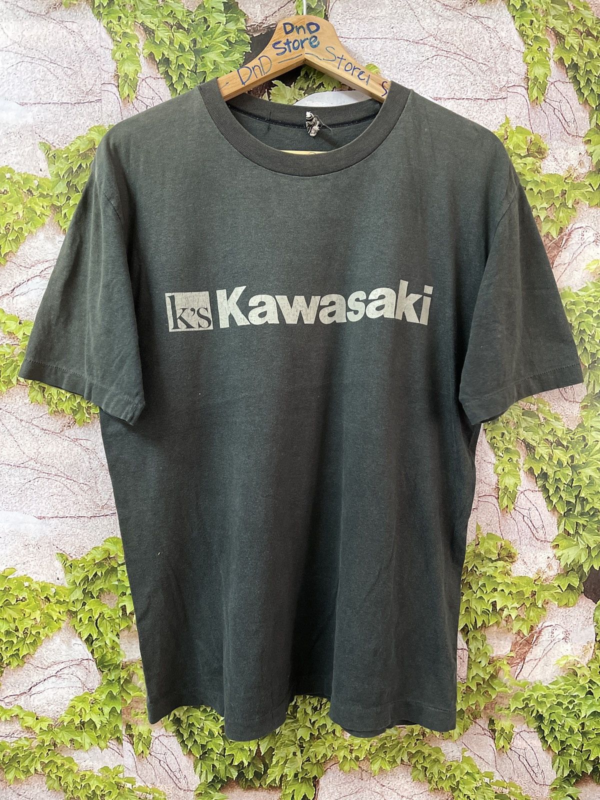 Japanese Brand VINTAGE SINGLE STITCH KAWASAKI RACING SPELLOUT VERY RARE Size US M / EU 48-50 / 2 - 1 Thumbnail