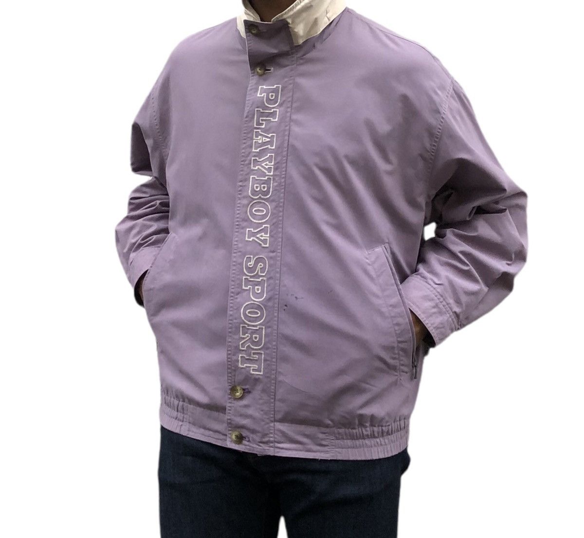 Playboy Vintage Playboy Sport Bomber Jacket Size US L / EU 52-54 / 3 - 2 Thumbnail