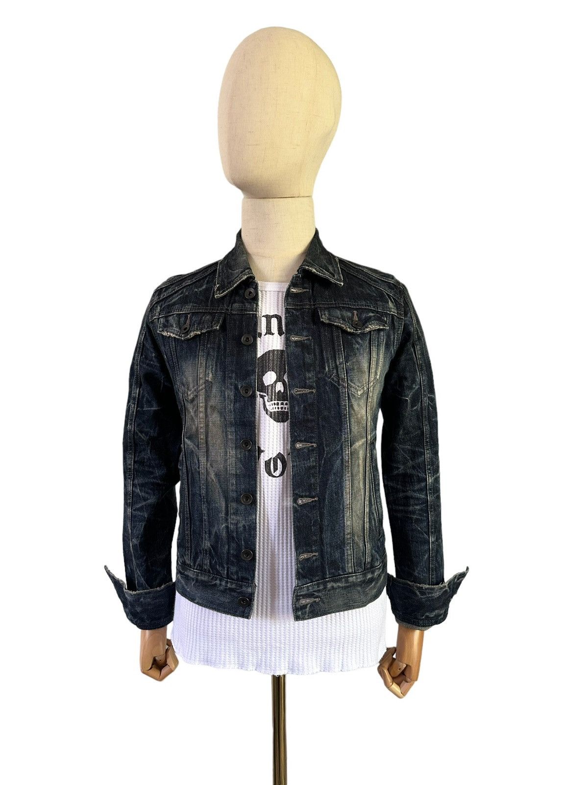 CIVARIZE 2013FW - Civarize v-kei J-rock trucker denim Size US S / EU 44-46 / 1 - 8 Thumbnail