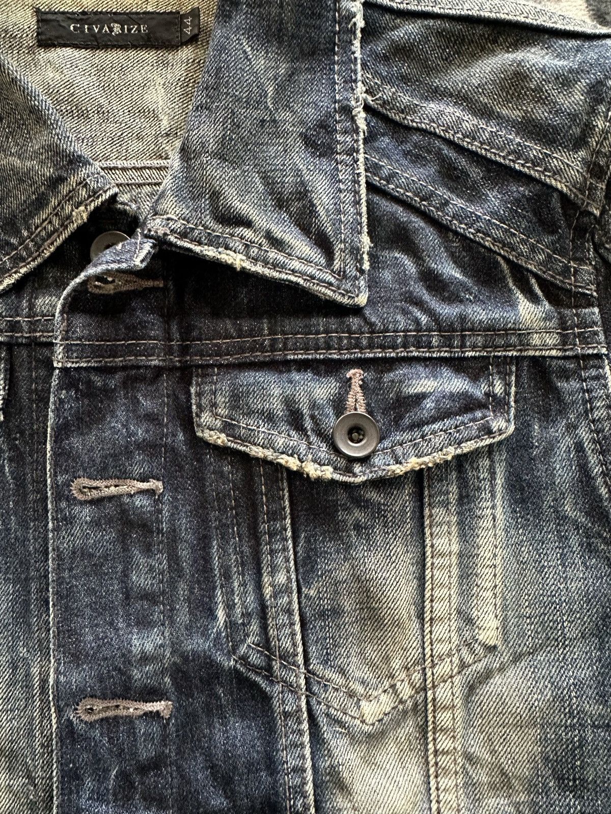 CIVARIZE 2013FW - Civarize v-kei J-rock trucker denim Size US S / EU 44-46 / 1 - 18 Thumbnail