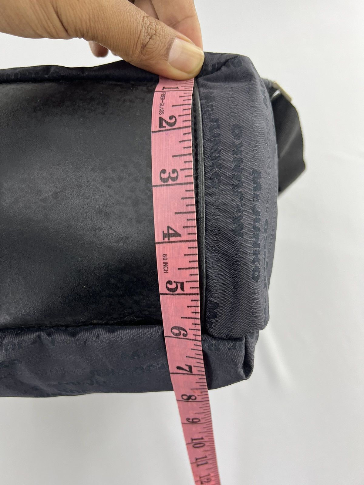 Mr. Junko Nylon Backpack Vintage Fashion Full printed Size ONE SIZE - 15 Thumbnail