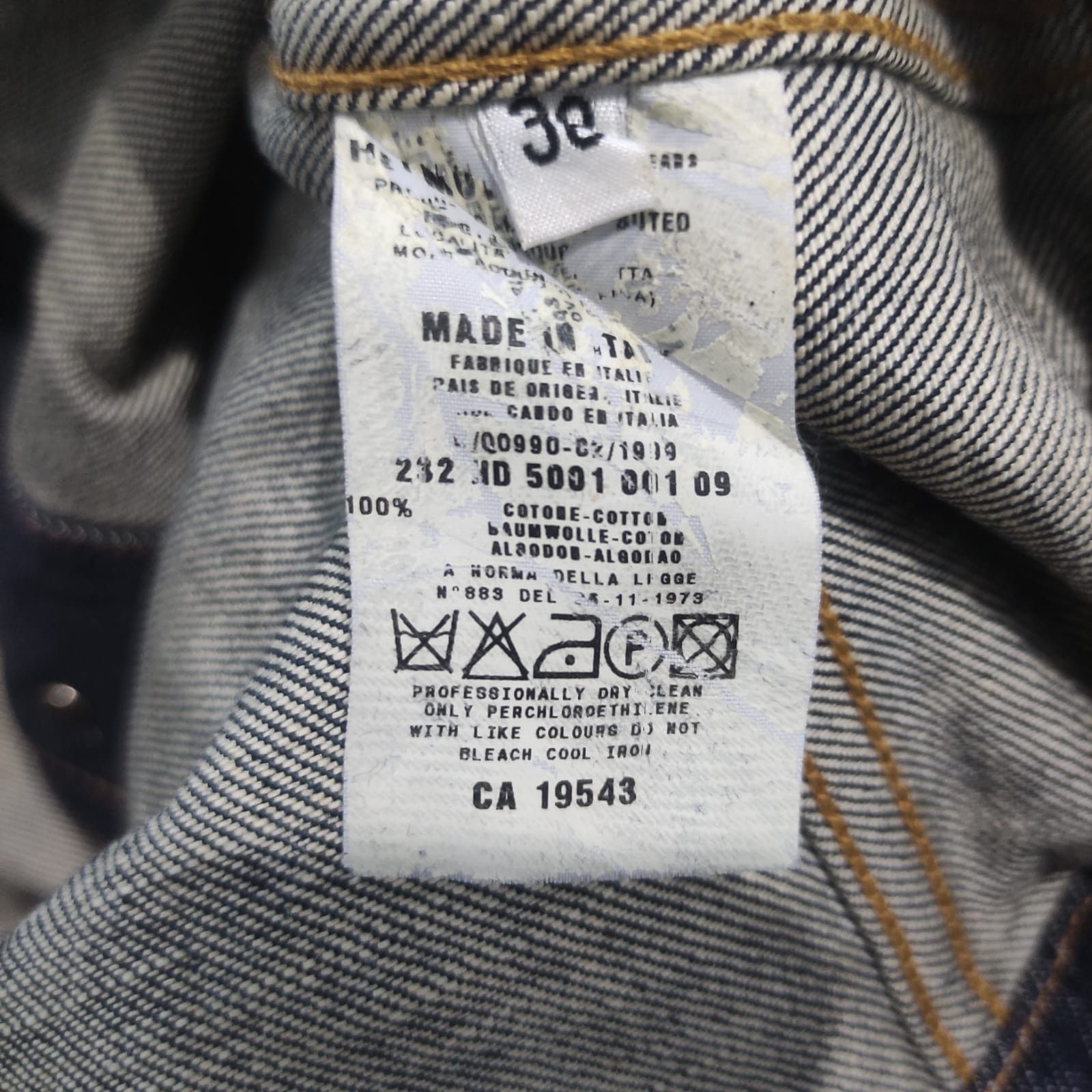 Helmut Lang Helmut Lang Denim Jacket Size US M / EU 48-50 / 2 - 5 Thumbnail