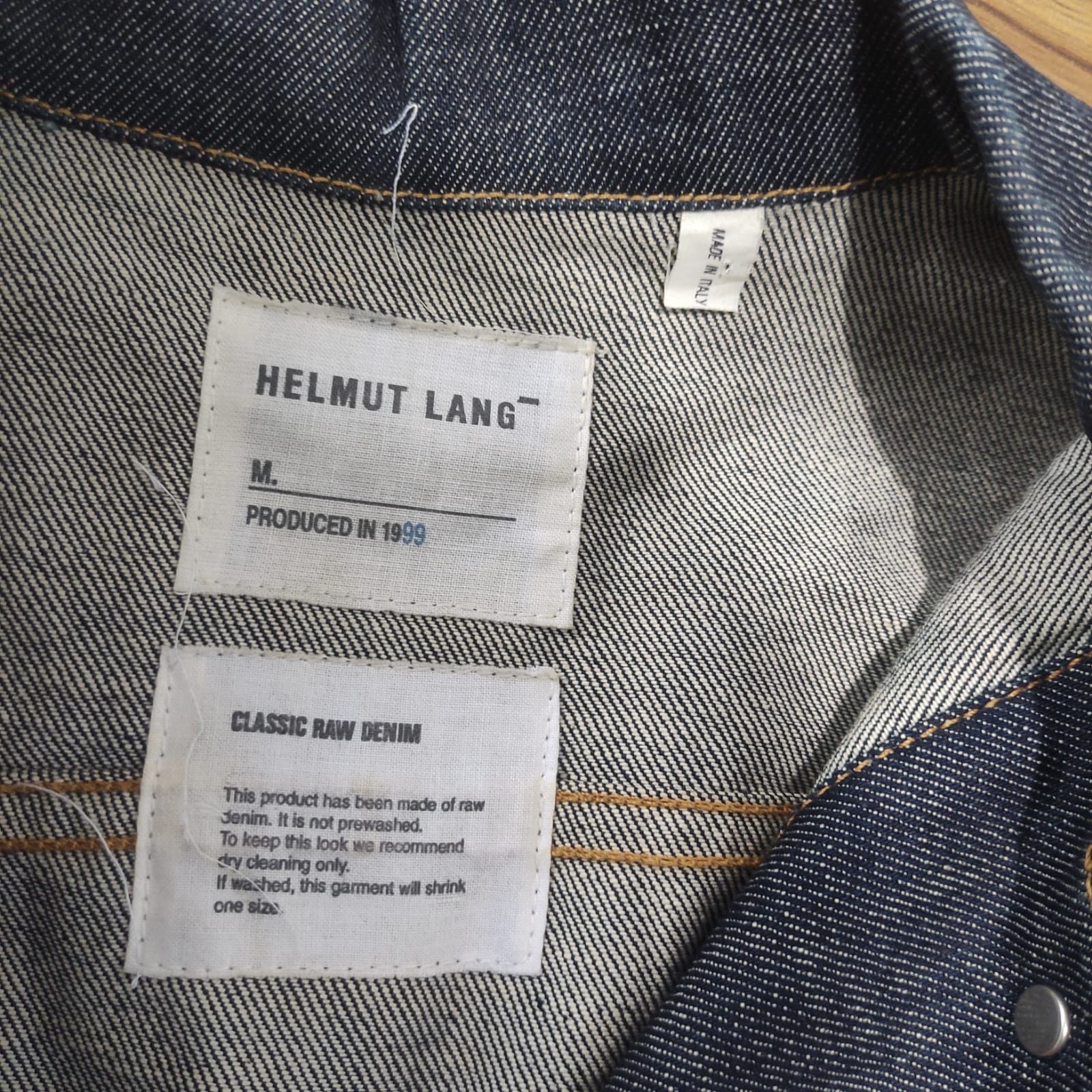 Helmut Lang Helmut Lang Denim Jacket Size US M / EU 48-50 / 2 - 4 Thumbnail