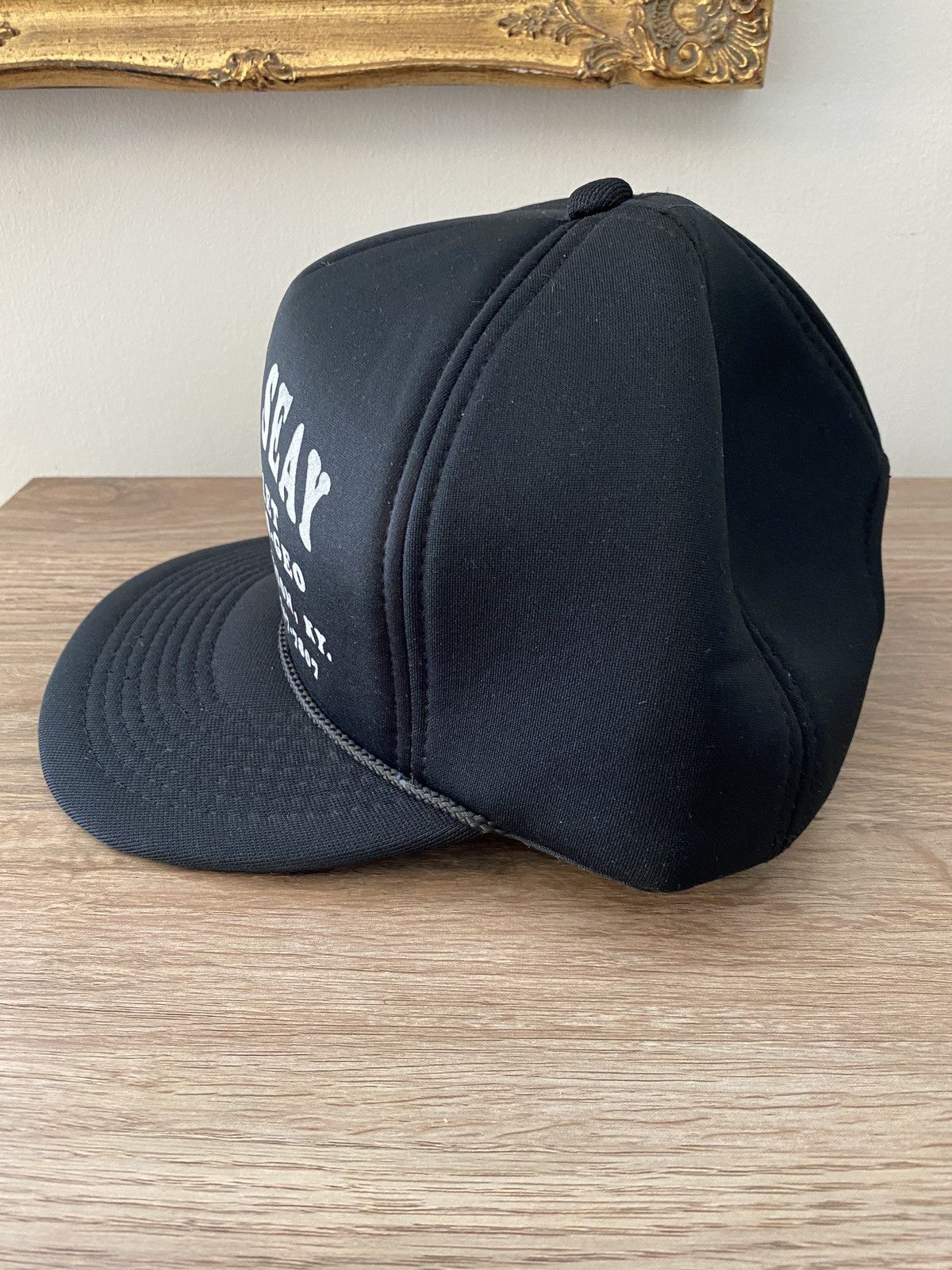 Chevrolet Vintage 80s Larry Seay Chevrolet Foam Snap Back Trucker Hat Size ONE SIZE - 7 Thumbnail