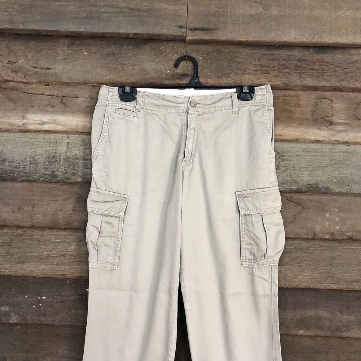 Japanese Brand Rope Picnic Brown Multipocket Tactical Cargo #4394 Size US 27 - 2 Thumbnail