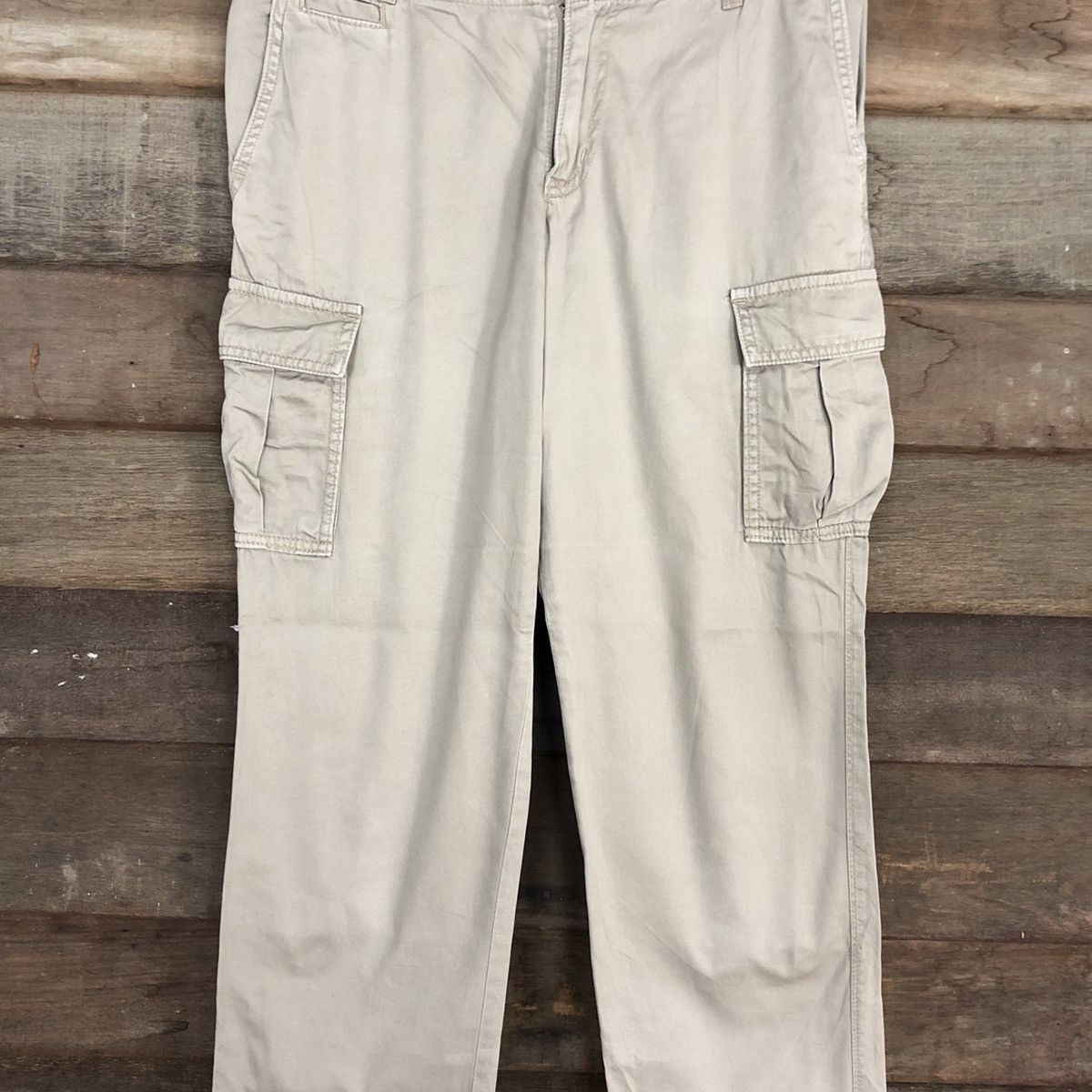 Japanese Brand Rope Picnic Brown Multipocket Tactical Cargo #4394 Size US 27 - 4 Thumbnail