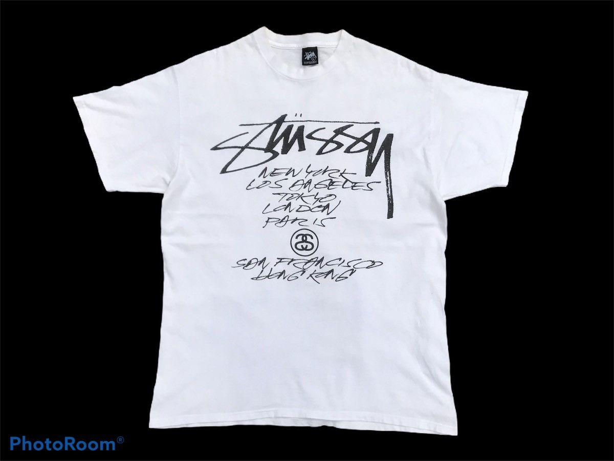 Futura × Stussy HOLYGRAIL Stussy x Futura 2006 WorldWide Tour Tee Size US L / EU 52-54 / 3 - 3 Thumbnail