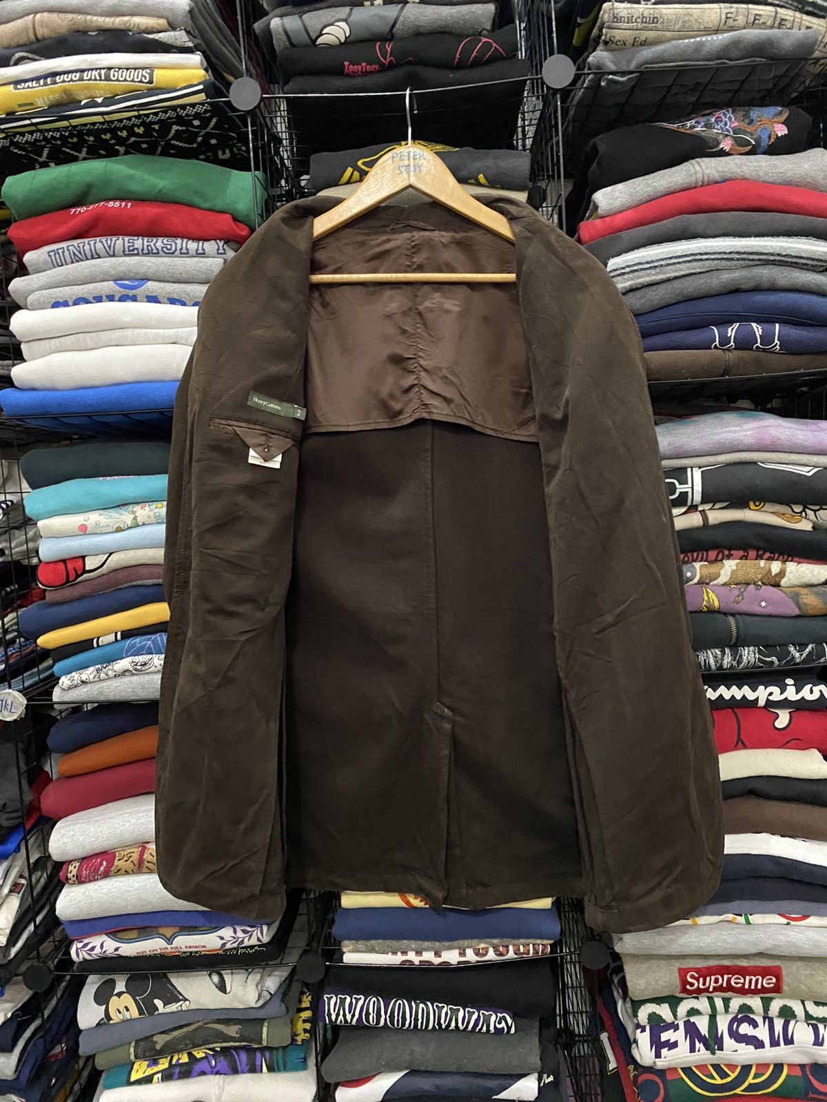 Henry Cotton's HENRY COTTONS BROWN COTTON MAN’S JACKET Size US L / EU 52-54 / 3 - 5 Thumbnail