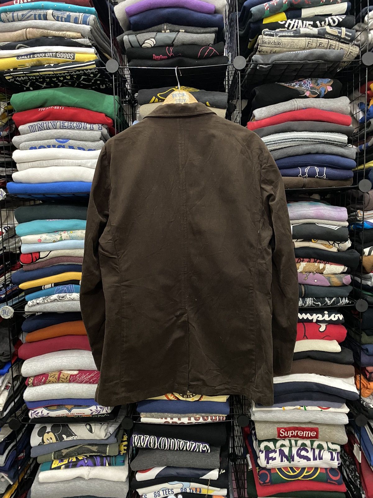 Henry Cotton's HENRY COTTONS BROWN COTTON MAN’S JACKET Size US L / EU 52-54 / 3 - 3 Thumbnail