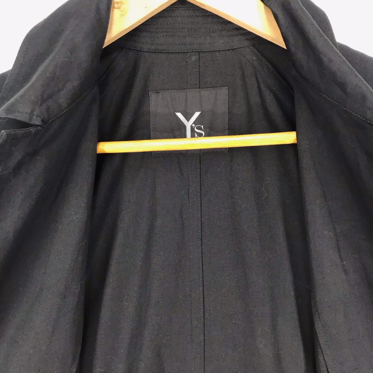 Yohji Yamamoto Yohji Yamamoto Ys Cotton Long Coat Size L / US 10 / IT 46 - 7 Thumbnail