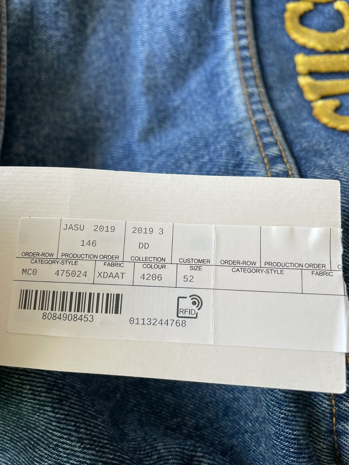 Gucci $3,300 Value Sold Out Super Runway Iconic Logo Denim Jacket Size US L / EU 52-54 / 3 - 15 Thumbnail