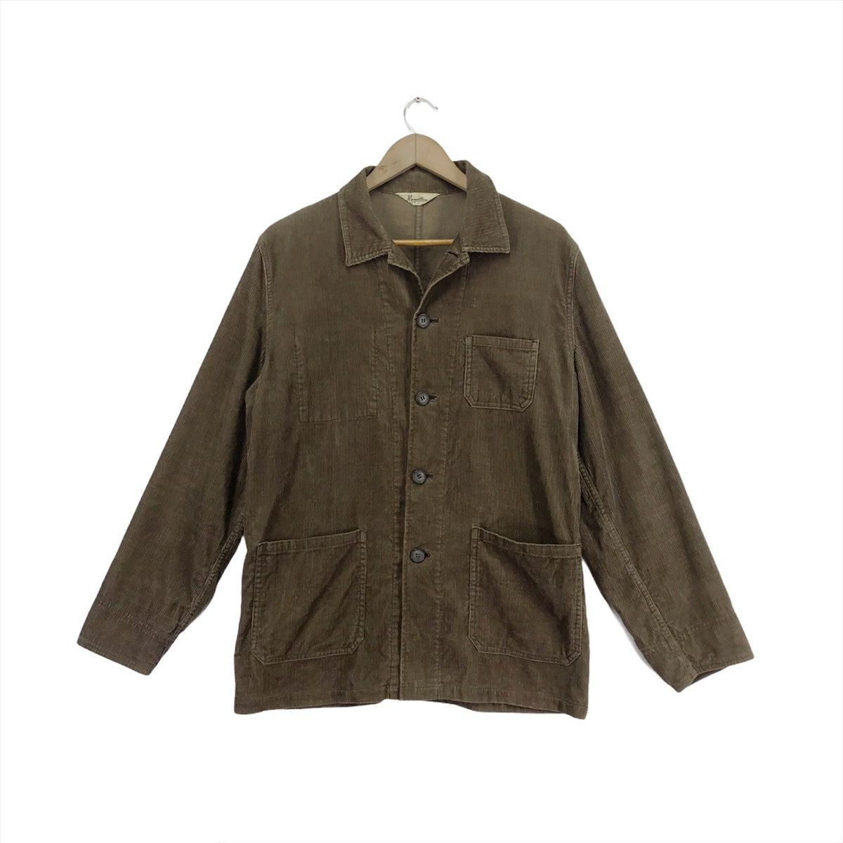 Margaret Howell × Vintage Vintage Margaret Howell Carduroy Chore Jacket Size US M / EU 48-50 / 2 - 1 Thumbnail