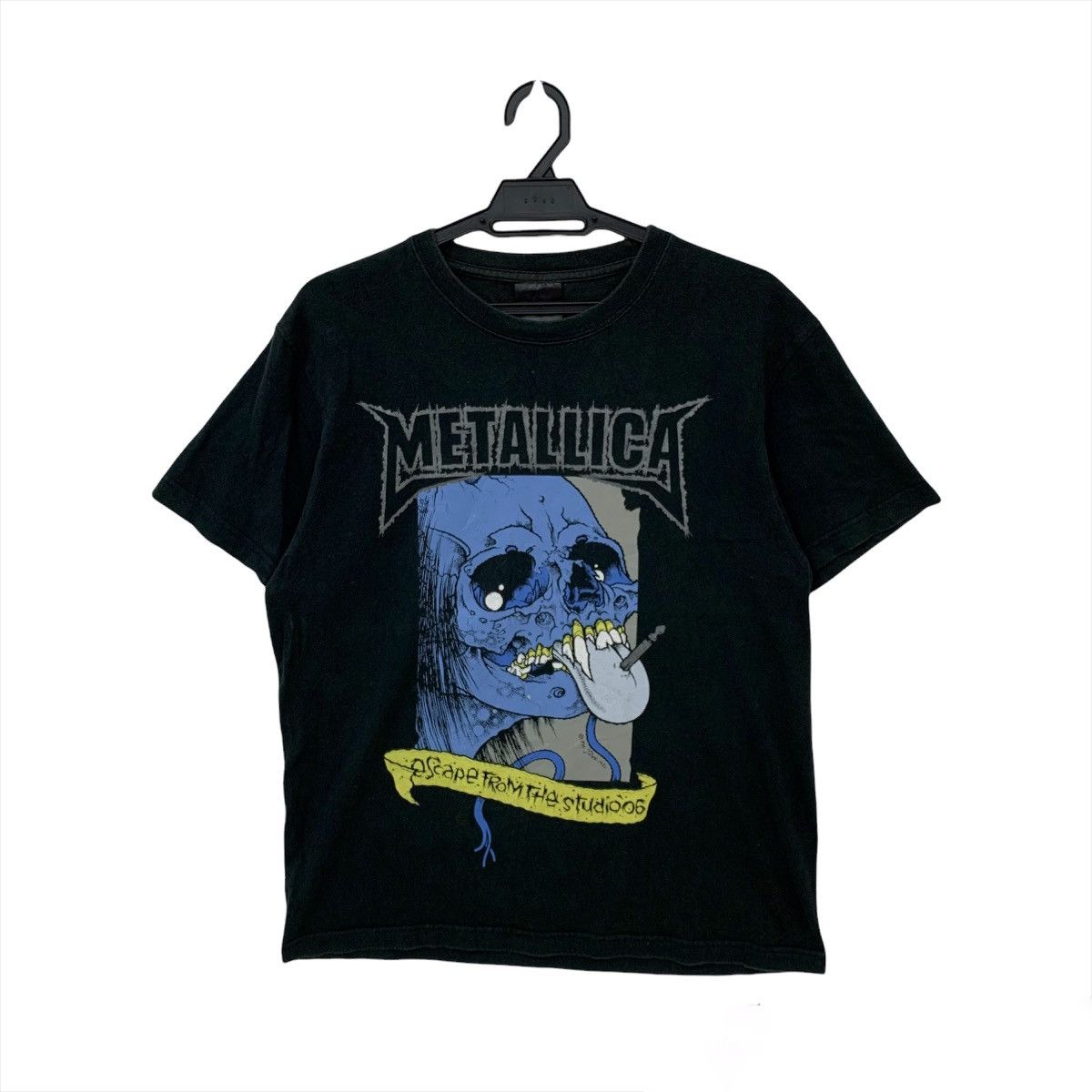 Band Tees × Metallica × Vintage Metallica Pushead Design Tshirt Escape From The Studio’06 Size US M / EU 48-50 / 2 - 1 Thumbnail
