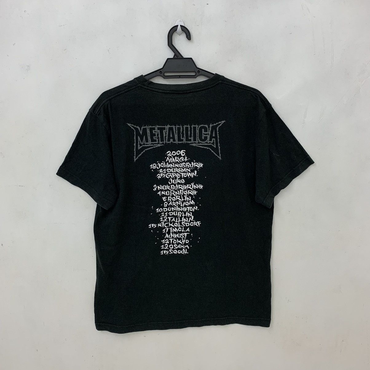 Band Tees × Metallica × Vintage Metallica Pushead Design Tshirt Escape From The Studio’06 Size US M / EU 48-50 / 2 - 5 Thumbnail