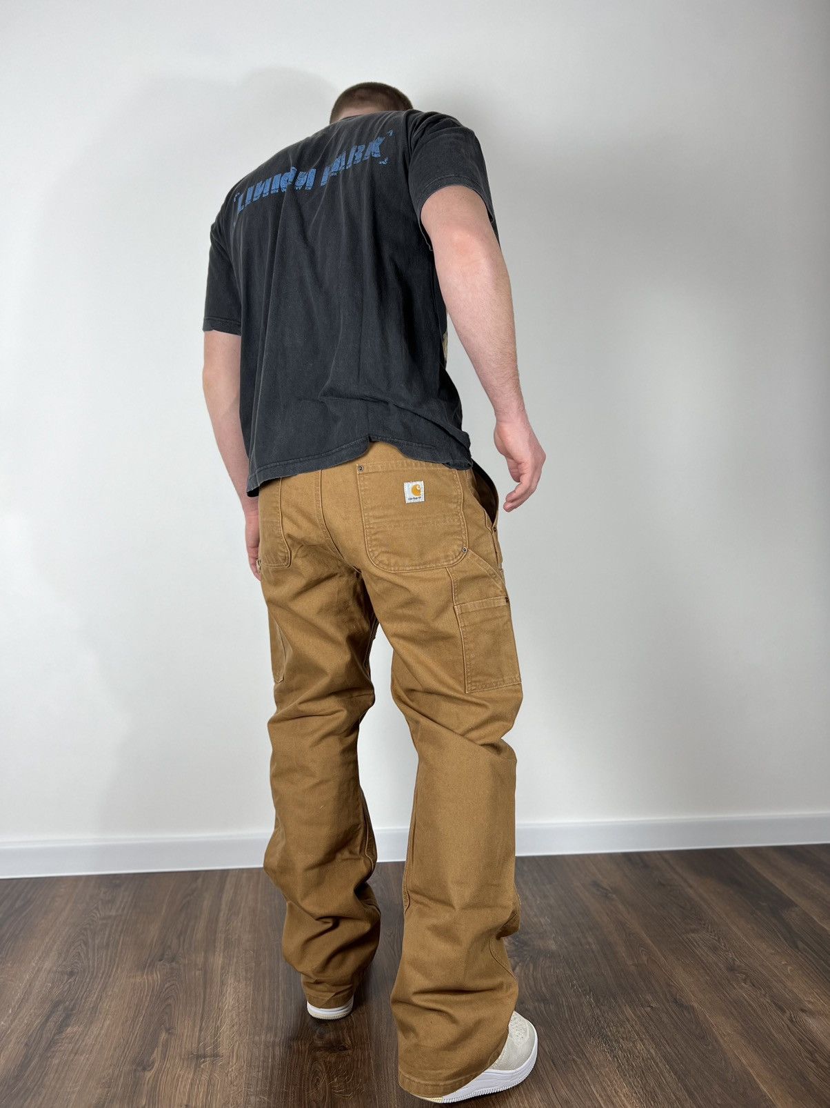 Carhartt Carhartt double knee vintage brown pants Size US 36 / EU 52 - 1 Thumbnail