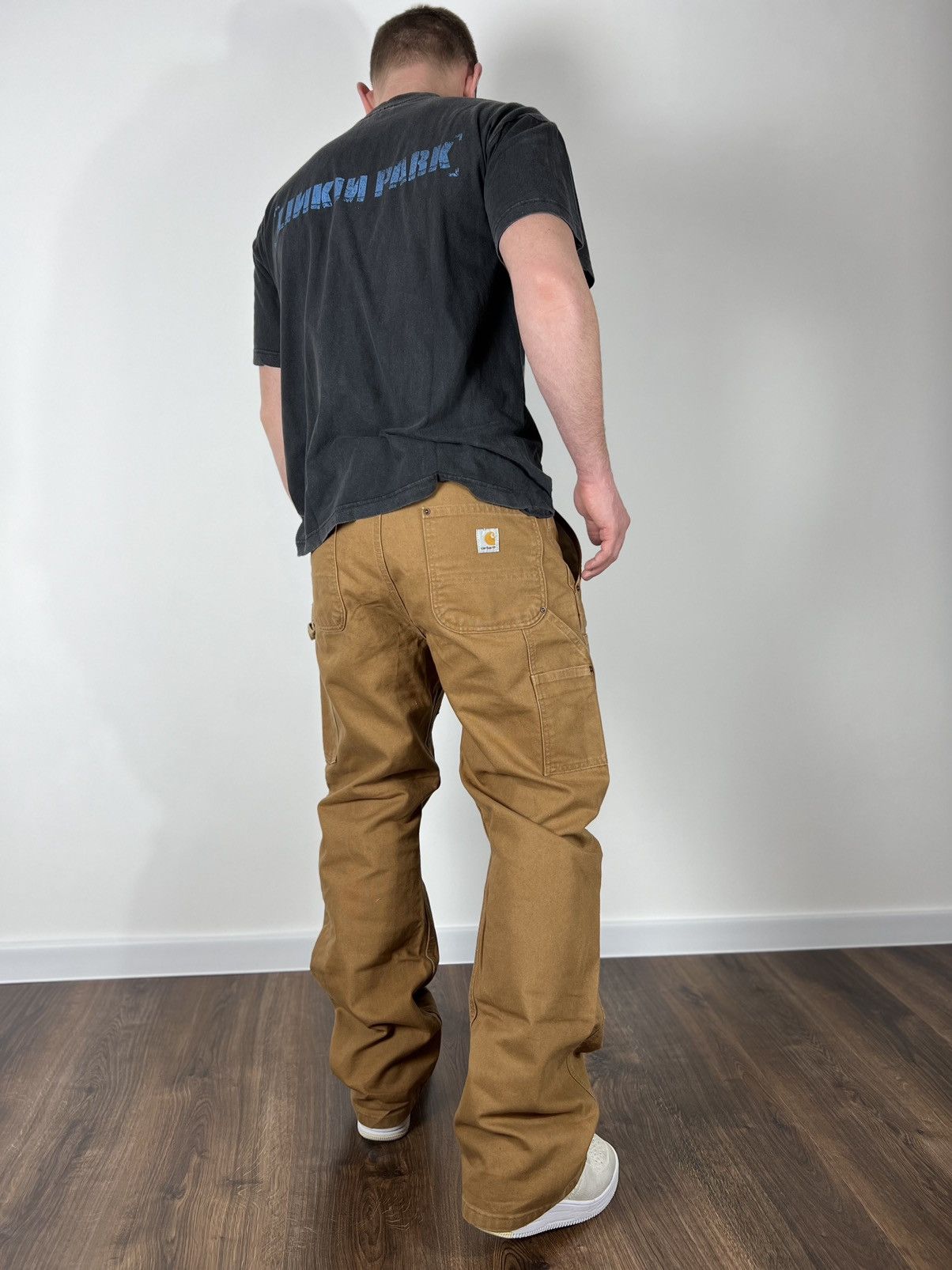 Carhartt Carhartt double knee vintage brown pants Size US 36 / EU 52 - 2 Thumbnail
