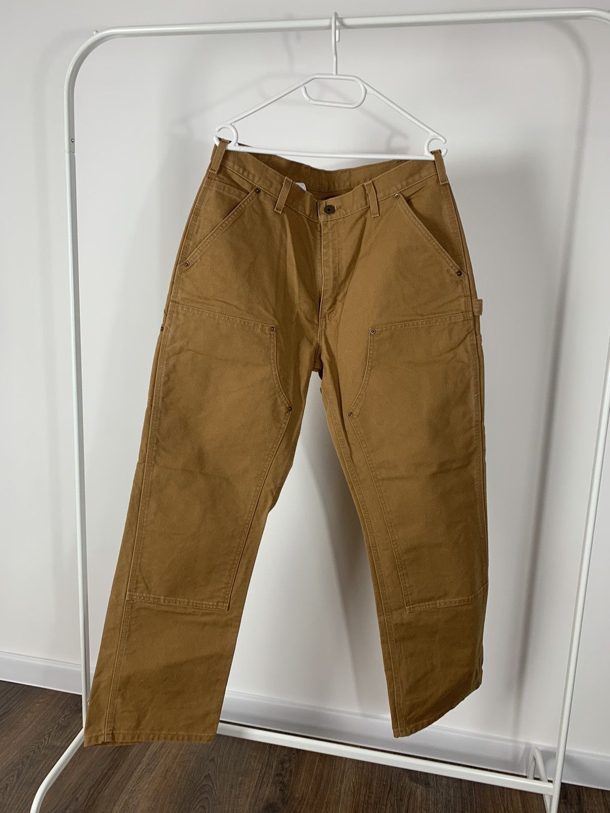 Carhartt Carhartt double knee vintage brown pants Size US 36 / EU 52 - 7 Thumbnail