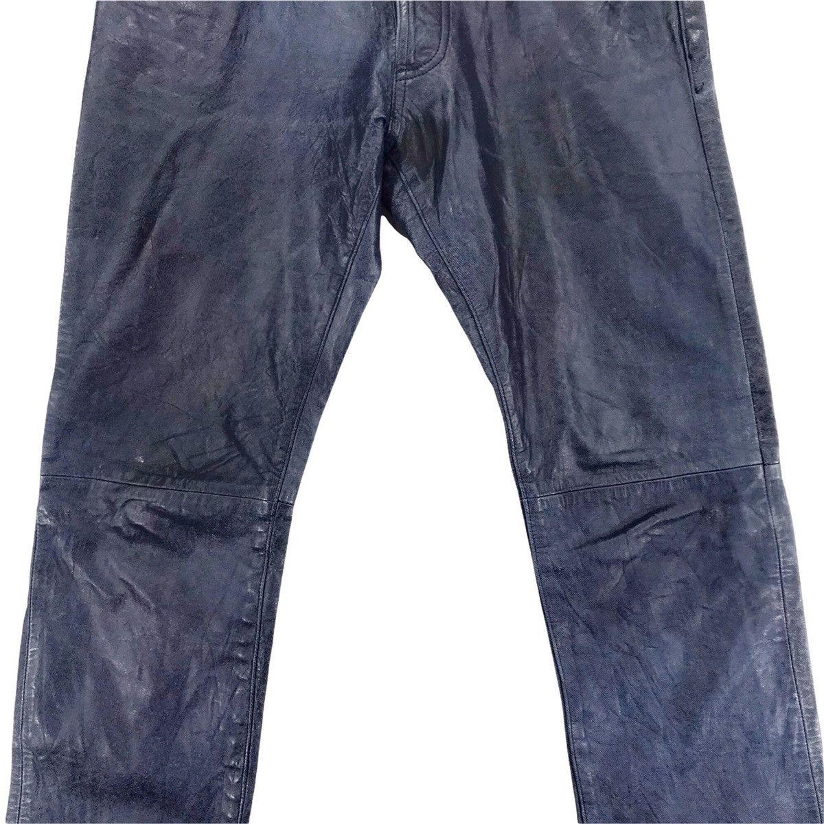 5351 POUR LES HOMMES × Genuine Leather 5351 Pour Les Hommes Leather Pants Size US 33 - 7 Thumbnail