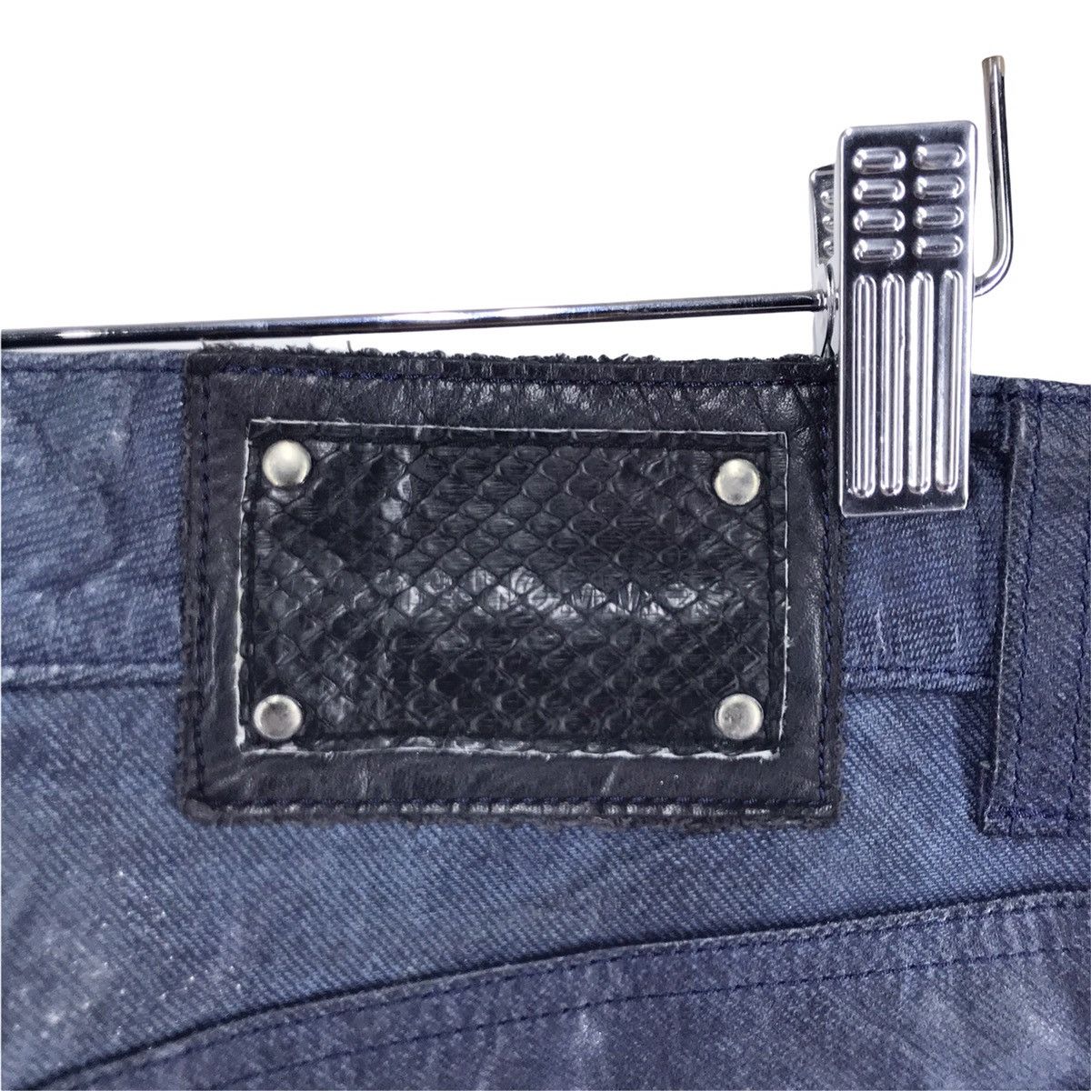 5351 POUR LES HOMMES × Genuine Leather 5351 Pour Les Hommes Leather Pants Size US 33 - 10 Thumbnail