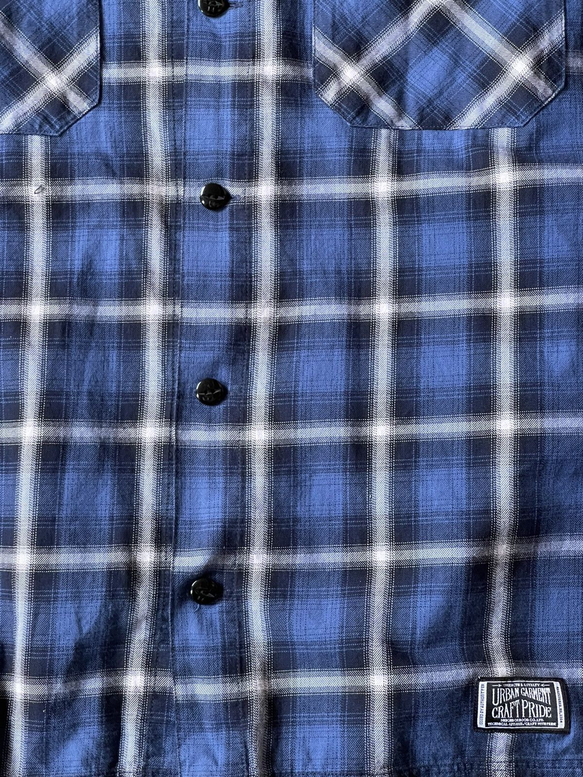 Neighborhood Neighborhood Shadow Plaid button up Size US L / EU 52-54 / 3 - 4 Thumbnail