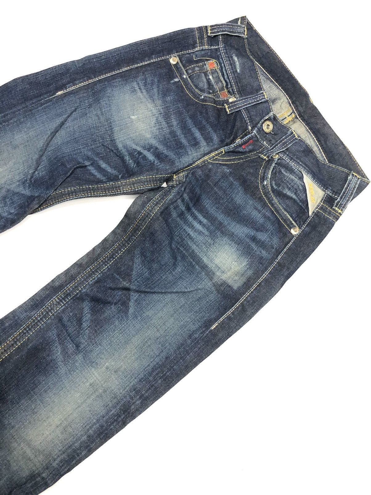 Replay × Vintage VINTAGE REPLAY DISSTRESSED BLUE DENIM NICE DESIGN STYLE Size US 28 / EU 44 - 2 Thumbnail