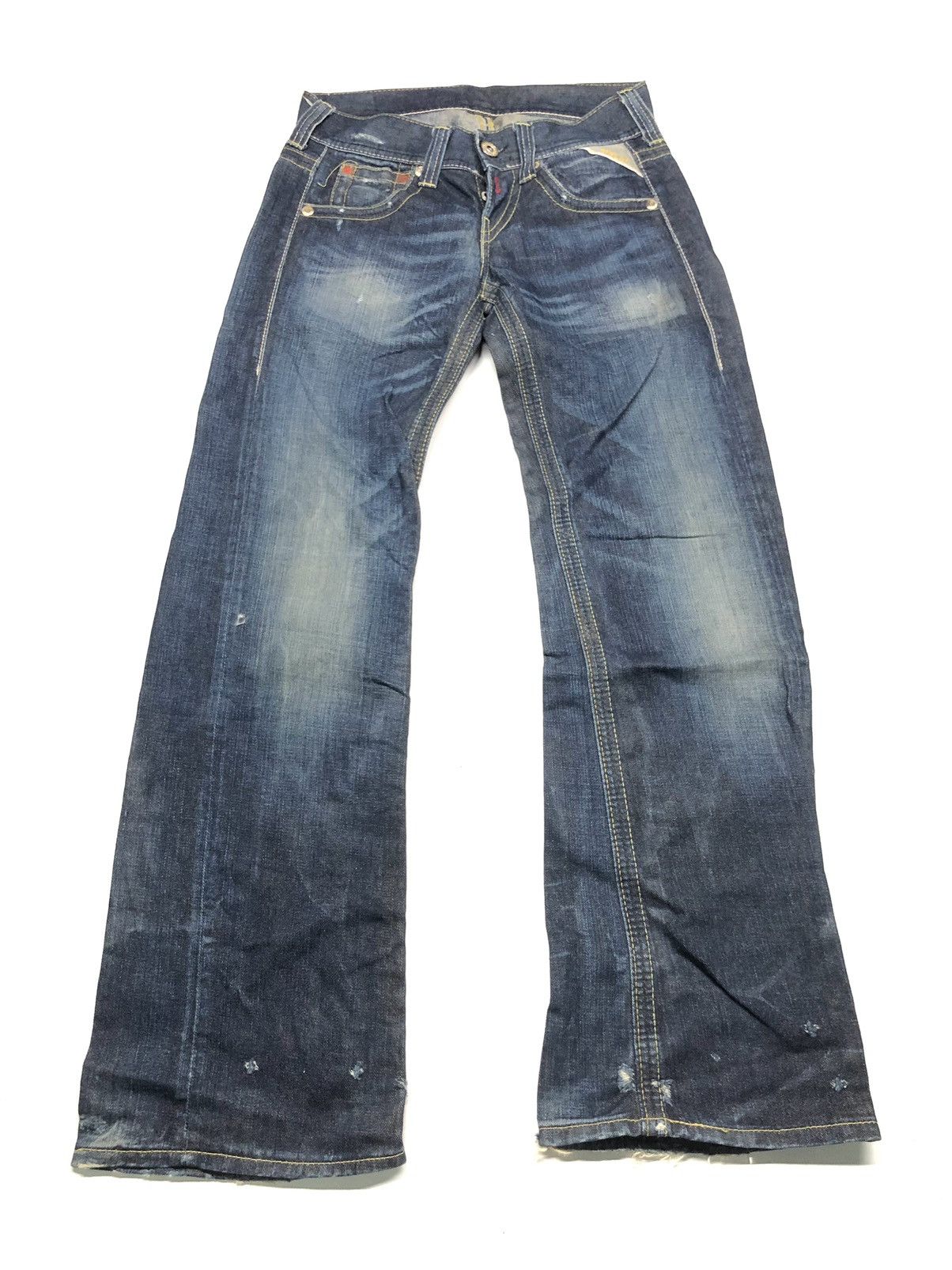 Replay × Vintage VINTAGE REPLAY DISSTRESSED BLUE DENIM NICE DESIGN STYLE Size US 28 / EU 44 - 1 Thumbnail