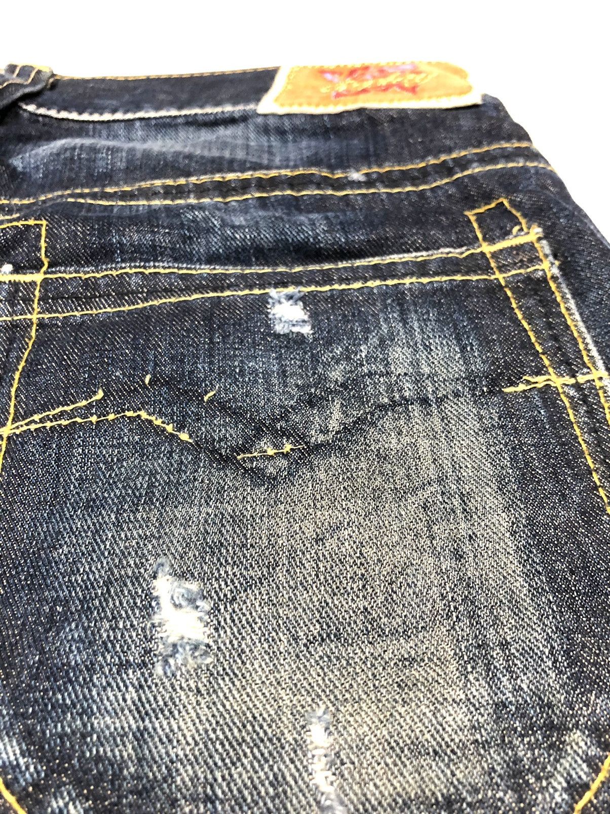 Replay × Vintage VINTAGE REPLAY DISSTRESSED BLUE DENIM NICE DESIGN STYLE Size US 28 / EU 44 - 11 Thumbnail