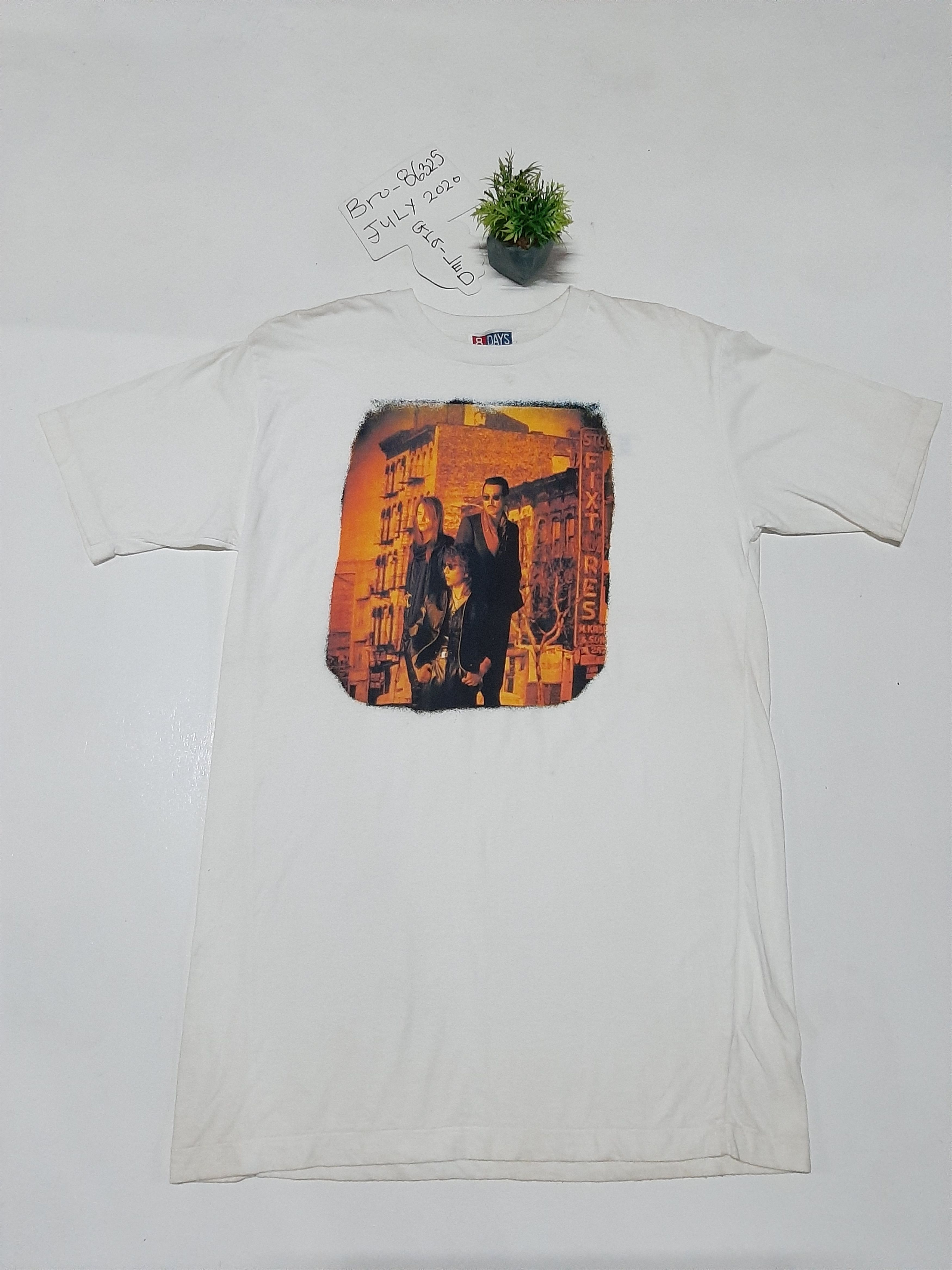 Band Tees × Brockum × Vintage VTG 90s THE ALFEE JAPANESE ROCK BAND SINGLE STICH Tee.. Size US M / EU 48-50 / 2 - 3 Thumbnail