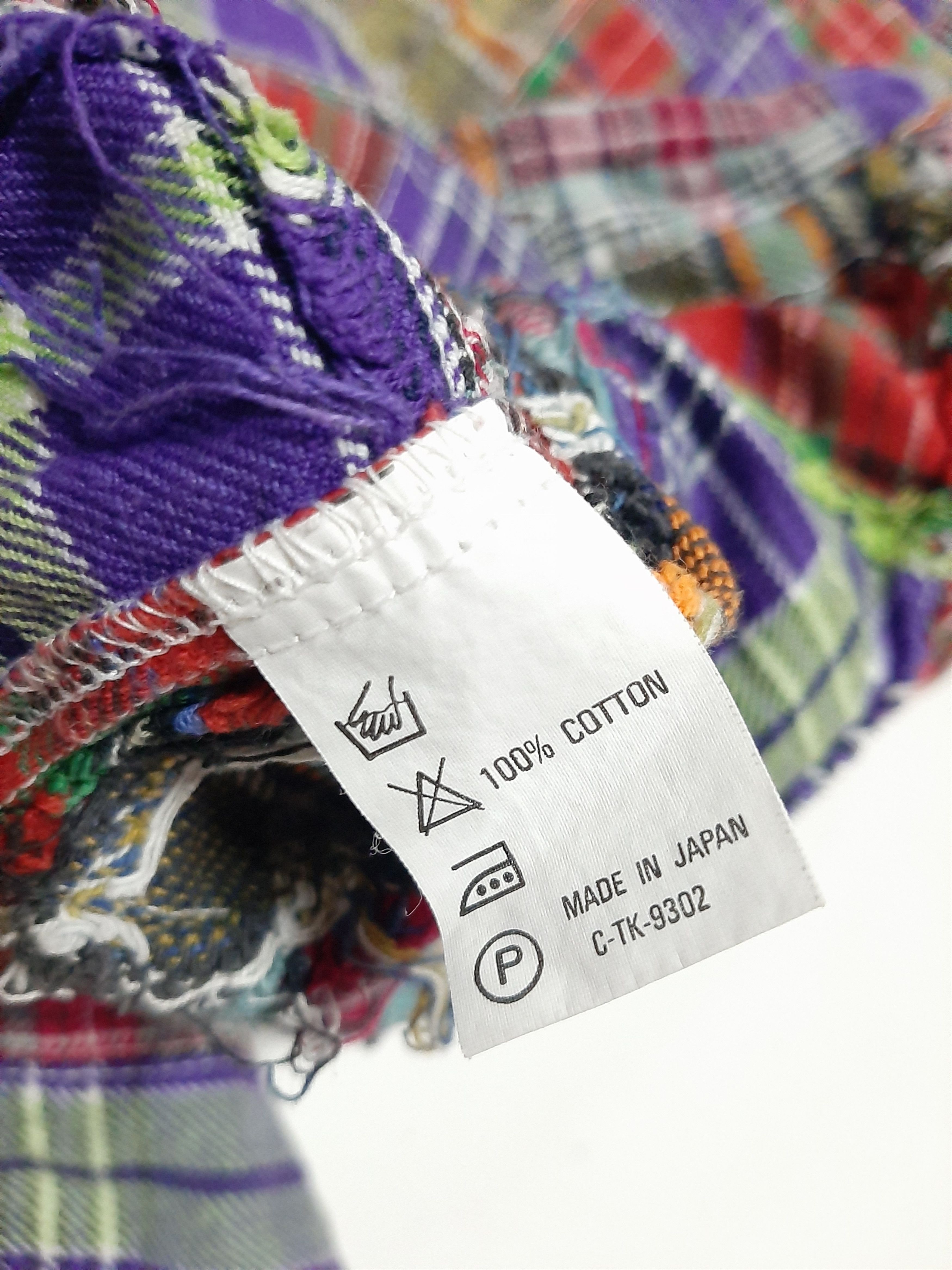 Japanese Brand × Vintage VINTAGE SLAP SHOT PATCHWORK BORO STYLE Size US L / EU 52-54 / 3 - 8 Thumbnail