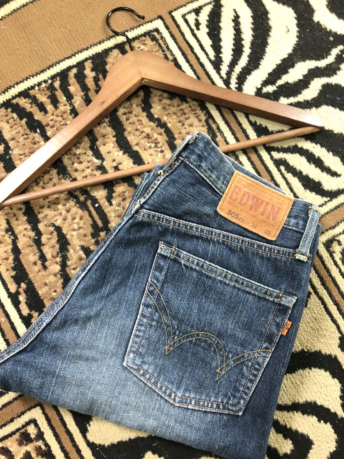 Edwin × Salvage × Vintage VINTAGE SELVEDGE EDWIN 505zx SHORT DENIM Size US 31 - 5 Thumbnail