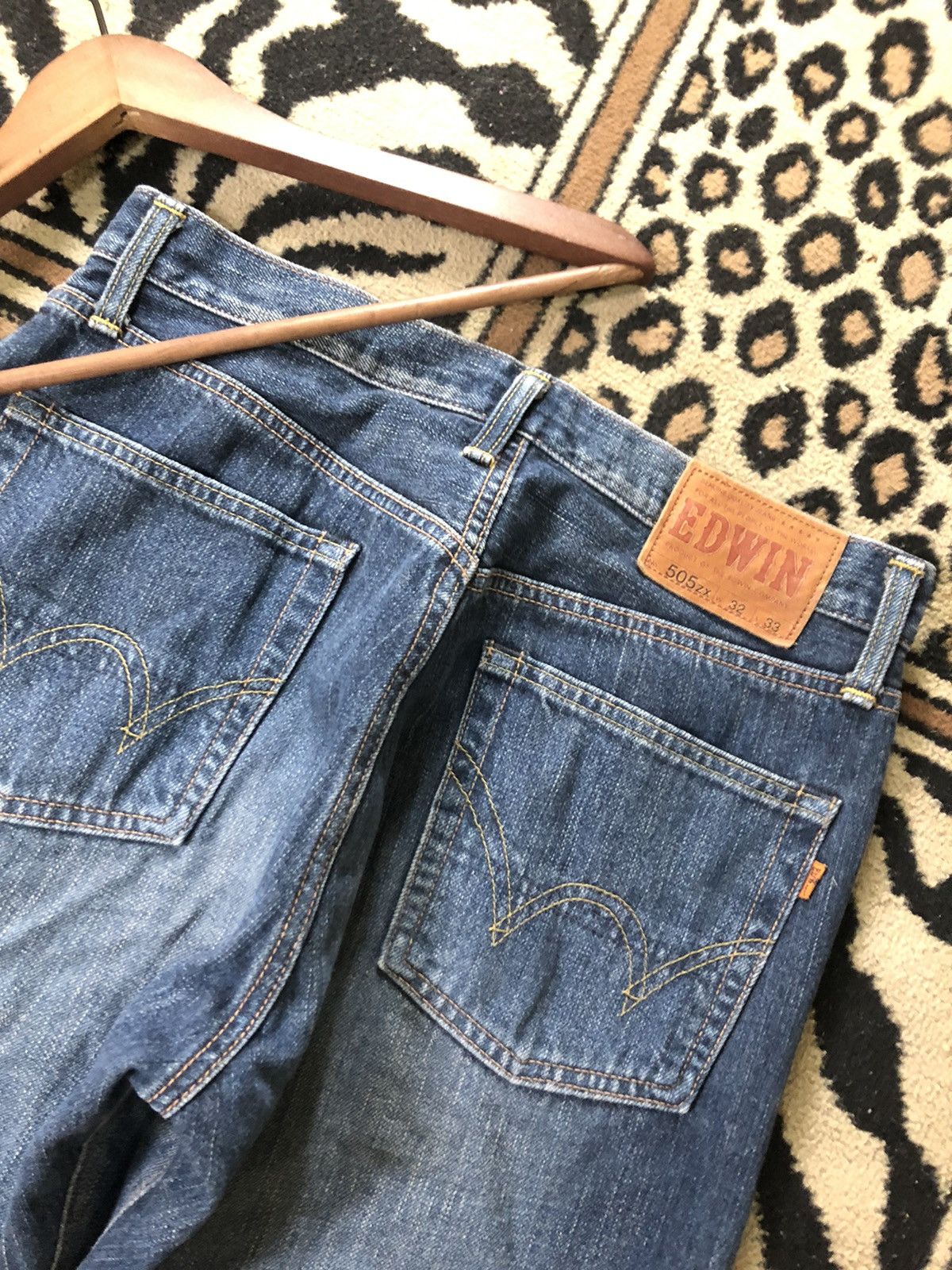 Edwin × Salvage × Vintage VINTAGE SELVEDGE EDWIN 505zx SHORT DENIM Size US 31 - 2 Thumbnail