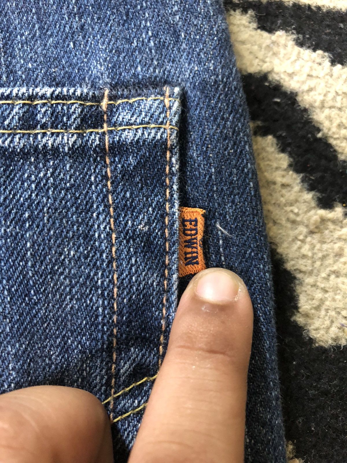 Edwin × Salvage × Vintage VINTAGE SELVEDGE EDWIN 505zx SHORT DENIM Size US 31 - 3 Thumbnail
