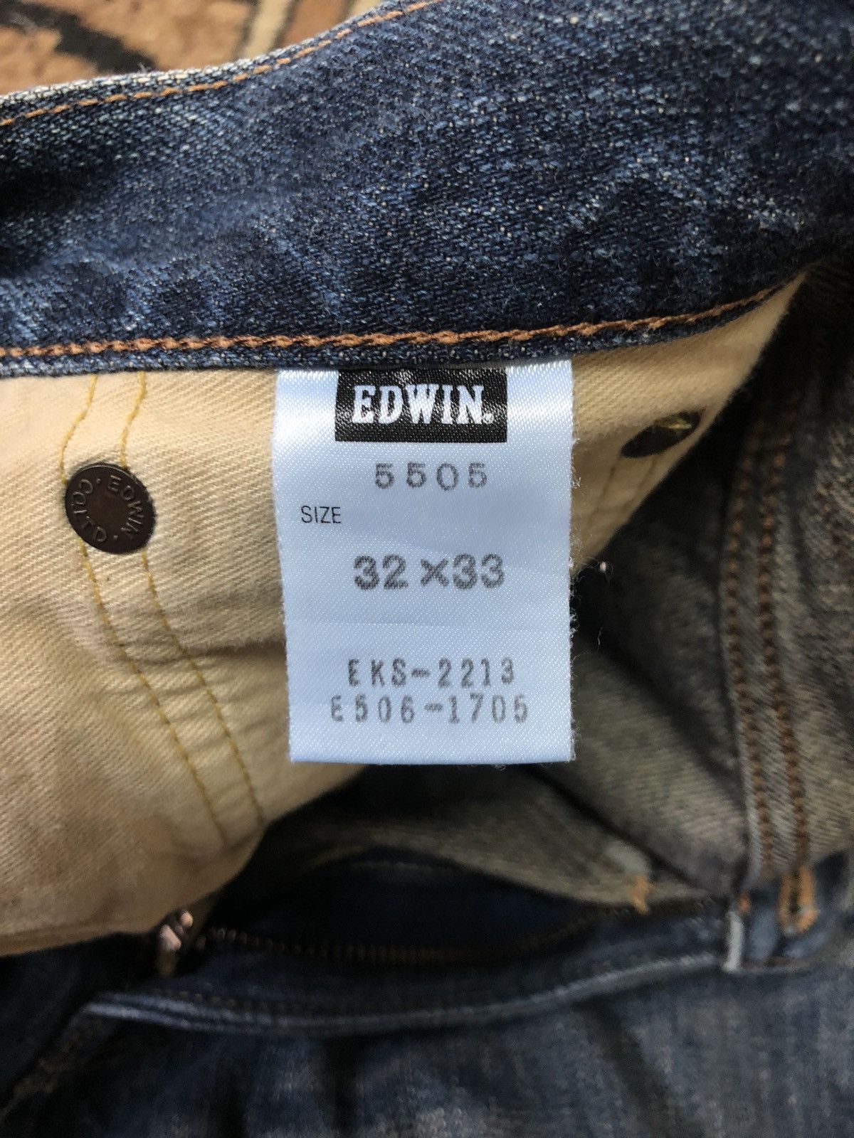 Edwin × Salvage × Vintage VINTAGE SELVEDGE EDWIN 505zx SHORT DENIM Size US 31 - 11 Thumbnail