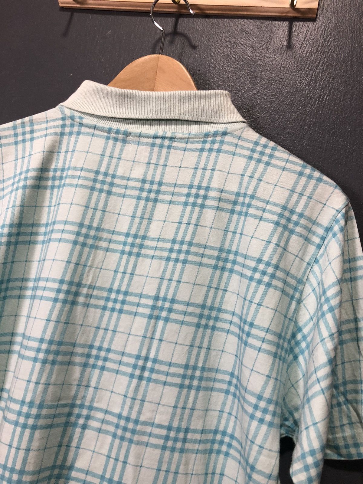 Burberry × Vintage VINTAGE BURBERRY LONDON PLAID CHEKED POLO SHIRT Size US S / EU 44-46 / 1 - 7 Thumbnail