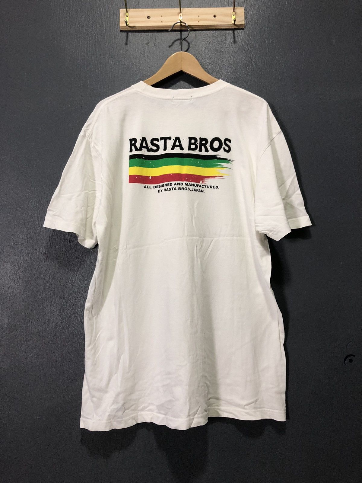 Bob Marley × Japanese Brand × Vintage VINTAGE RASTA BROS JAPAN Size US L / EU 52-54 / 3 - 6 Thumbnail
