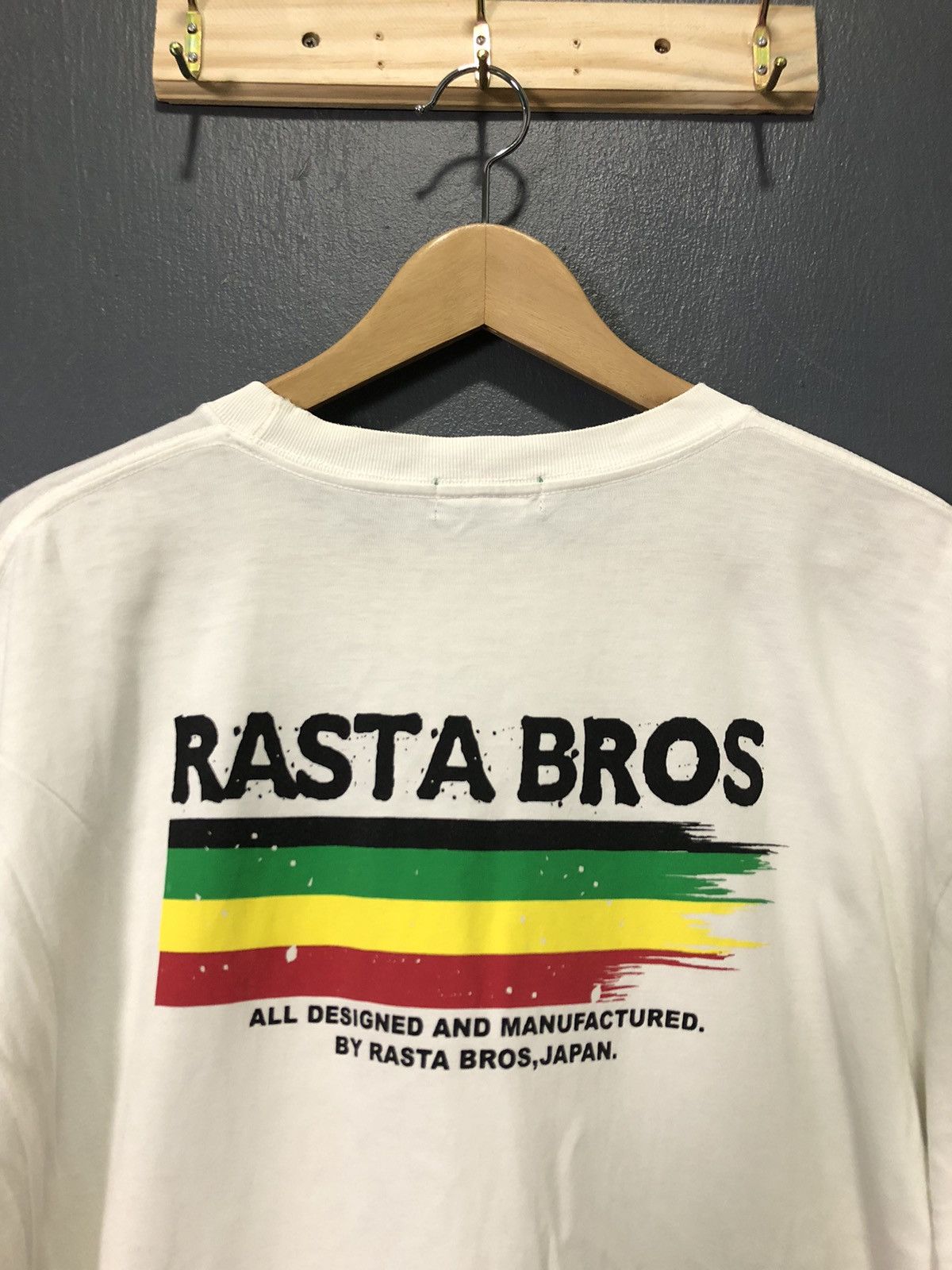 Bob Marley × Japanese Brand × Vintage VINTAGE RASTA BROS JAPAN Size US L / EU 52-54 / 3 - 7 Thumbnail