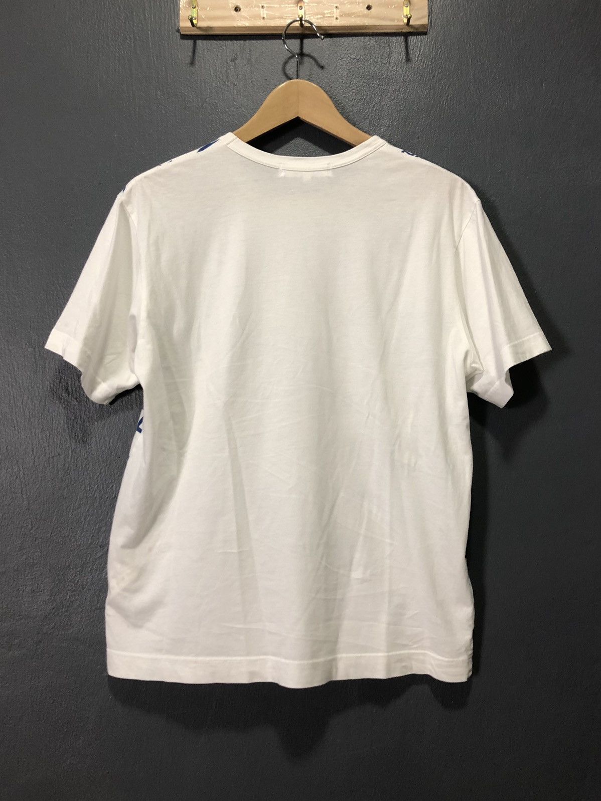 Comme des Garcons × Speedo × Vintage VINTAGE COMME des GARÇONS x SPEEDO OVER PRINT WHITE SHIRT Size US S / EU 44-46 / 1 - 7 Thumbnail