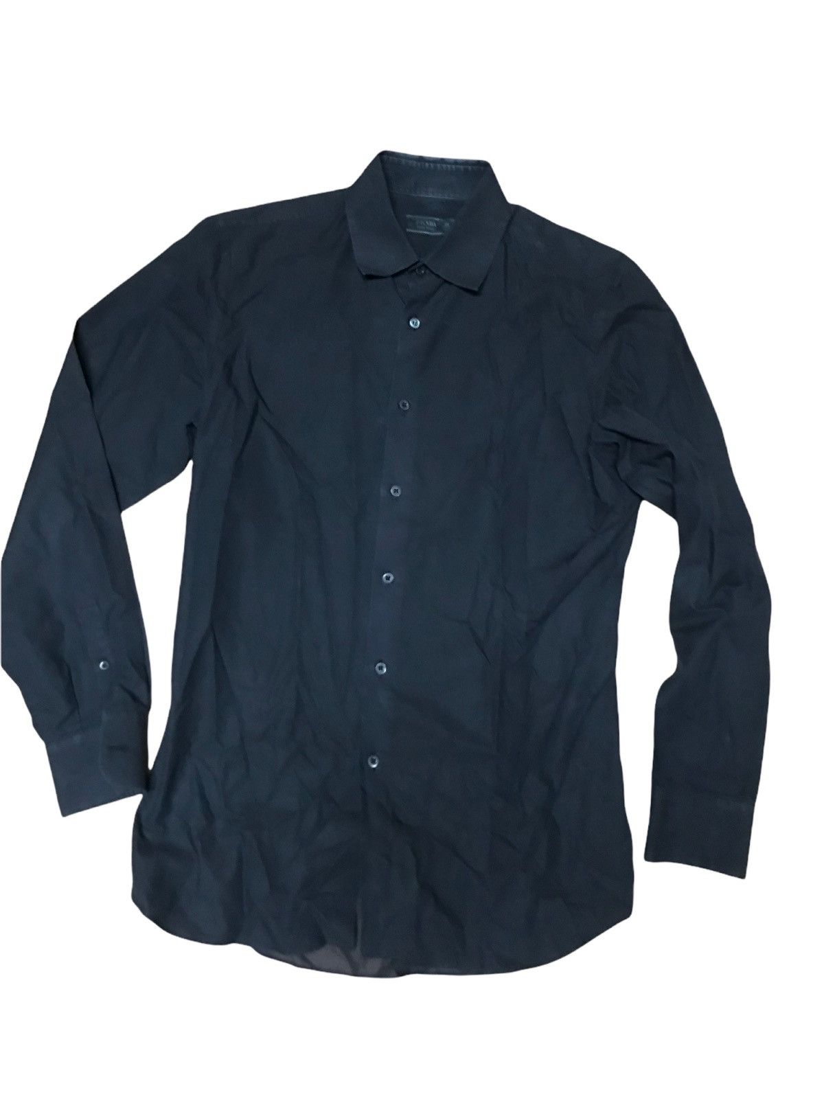 Prada Prada 15.5 39 button up black Size US S / EU 44-46 / 1 - 2 Thumbnail