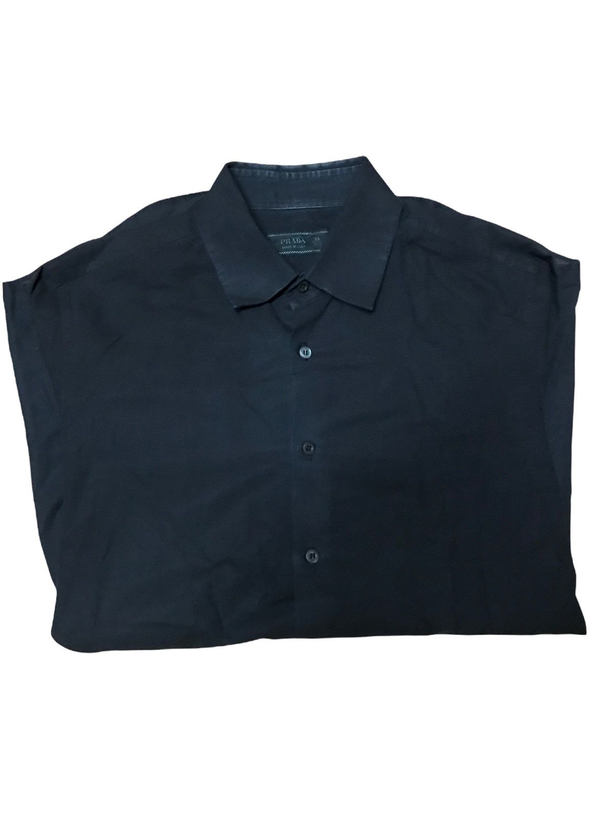 Prada Prada 15.5 39 button up black Size US S / EU 44-46 / 1 - 1 Thumbnail
