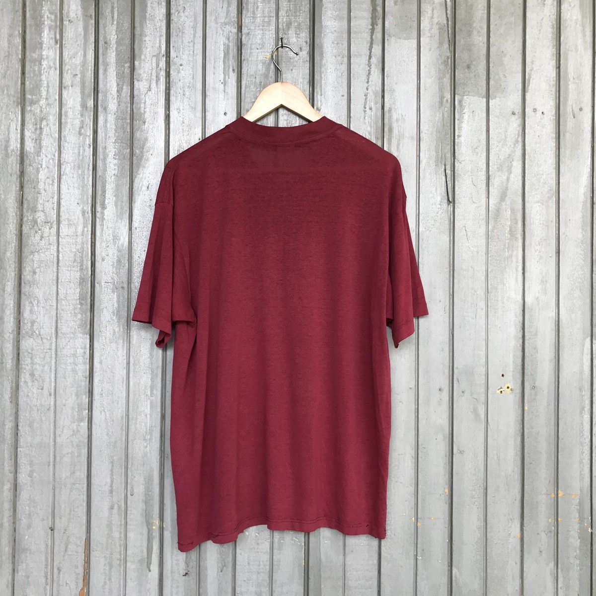 Vintage HARVARD CRIMSON Paper thin 50/50 tshirt 80s