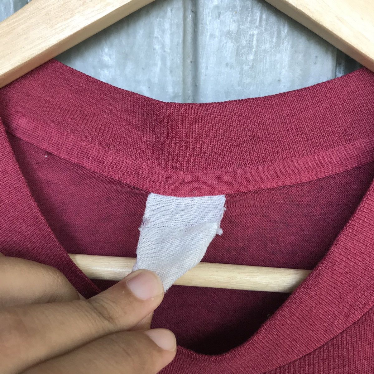 Vintage HARVARD CRIMSON Paper thin 50/50 tshirt 80s