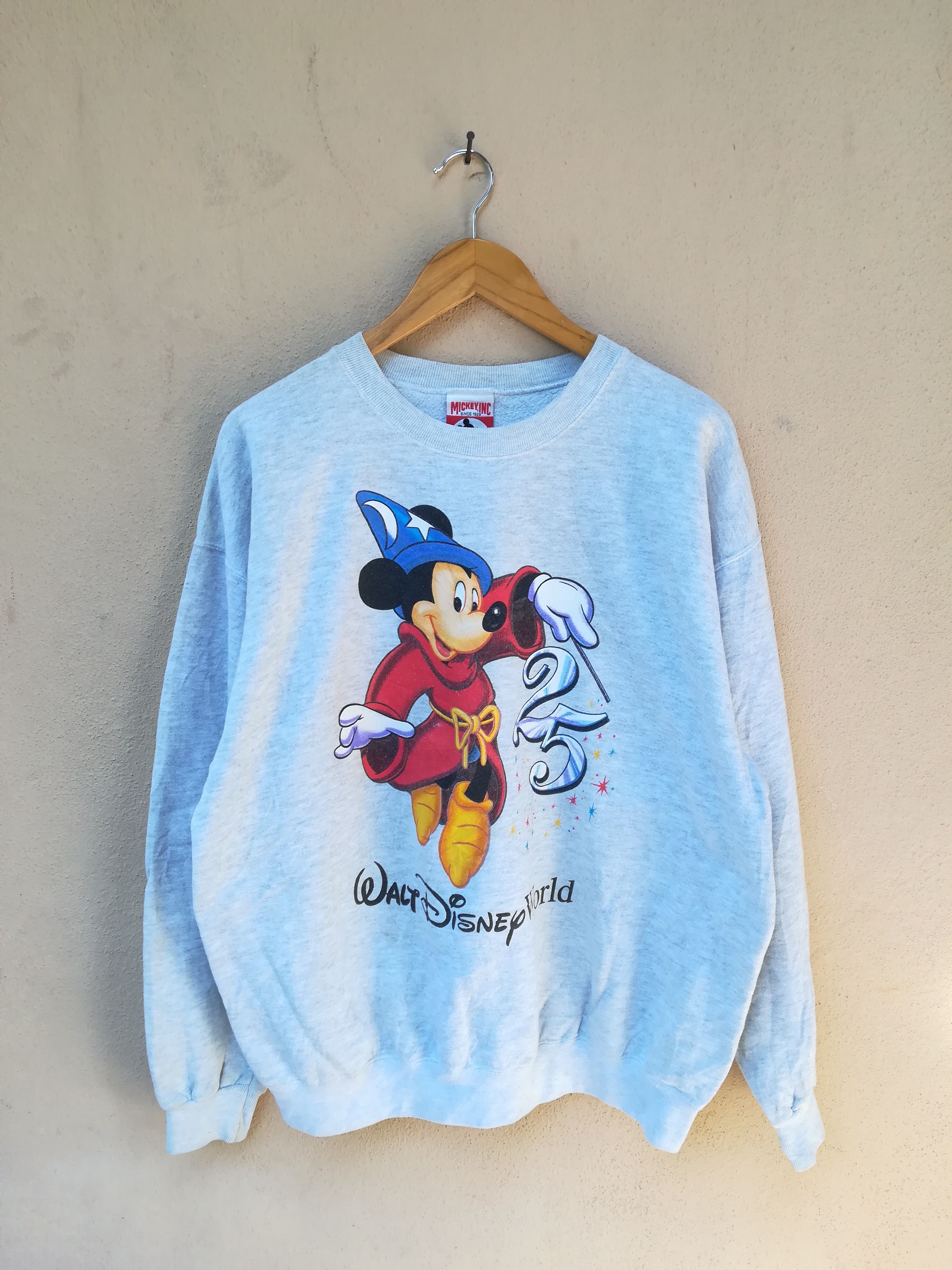 Disney × Mickey Mouse × Vintage Vintage Walt Disney Mickey Mouse Sweatshirt Size US L / EU 52-54 / 3 - 1 Thumbnail