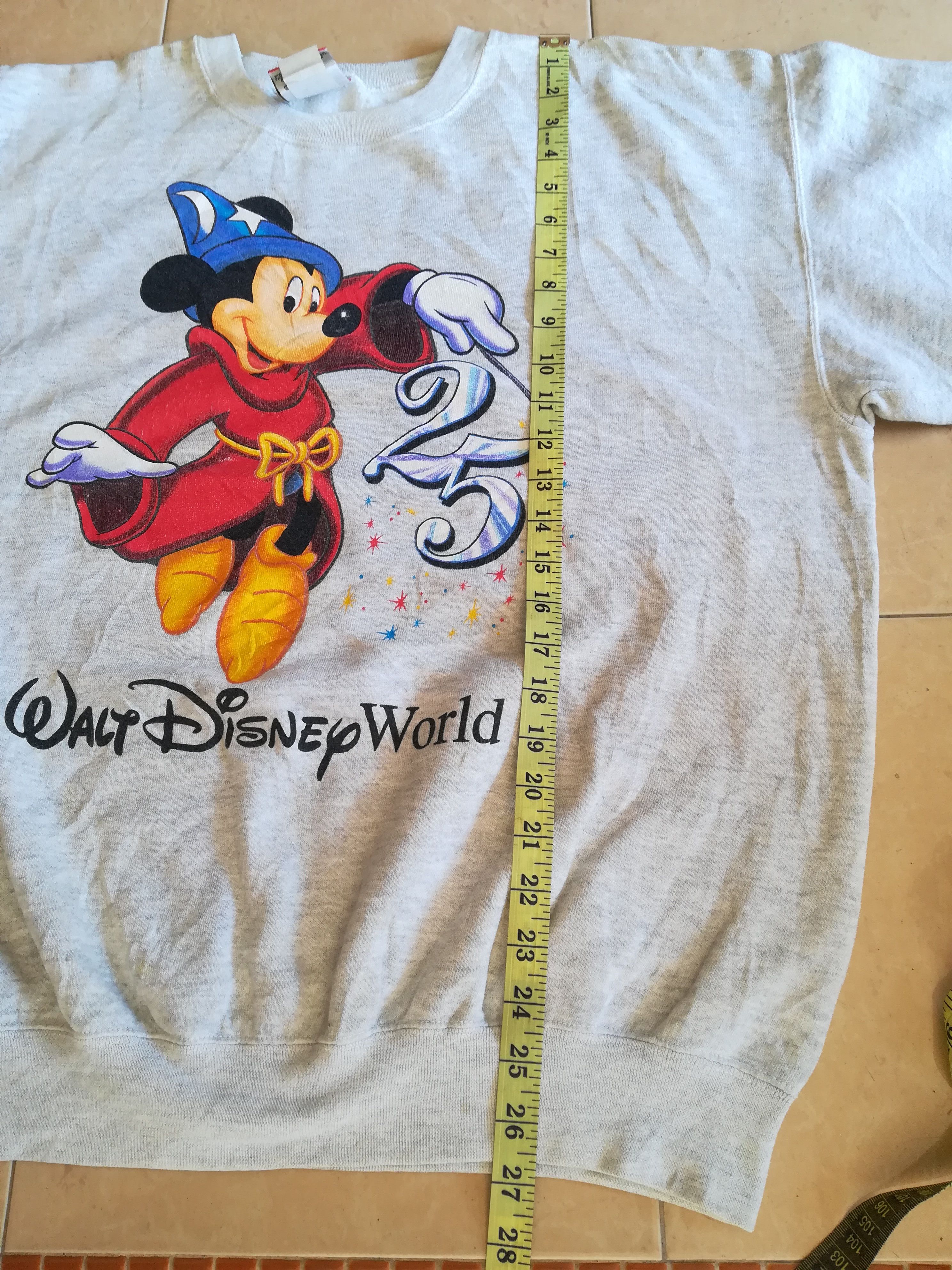 Disney × Mickey Mouse × Vintage Vintage Walt Disney Mickey Mouse Sweatshirt Size US L / EU 52-54 / 3 - 6 Thumbnail