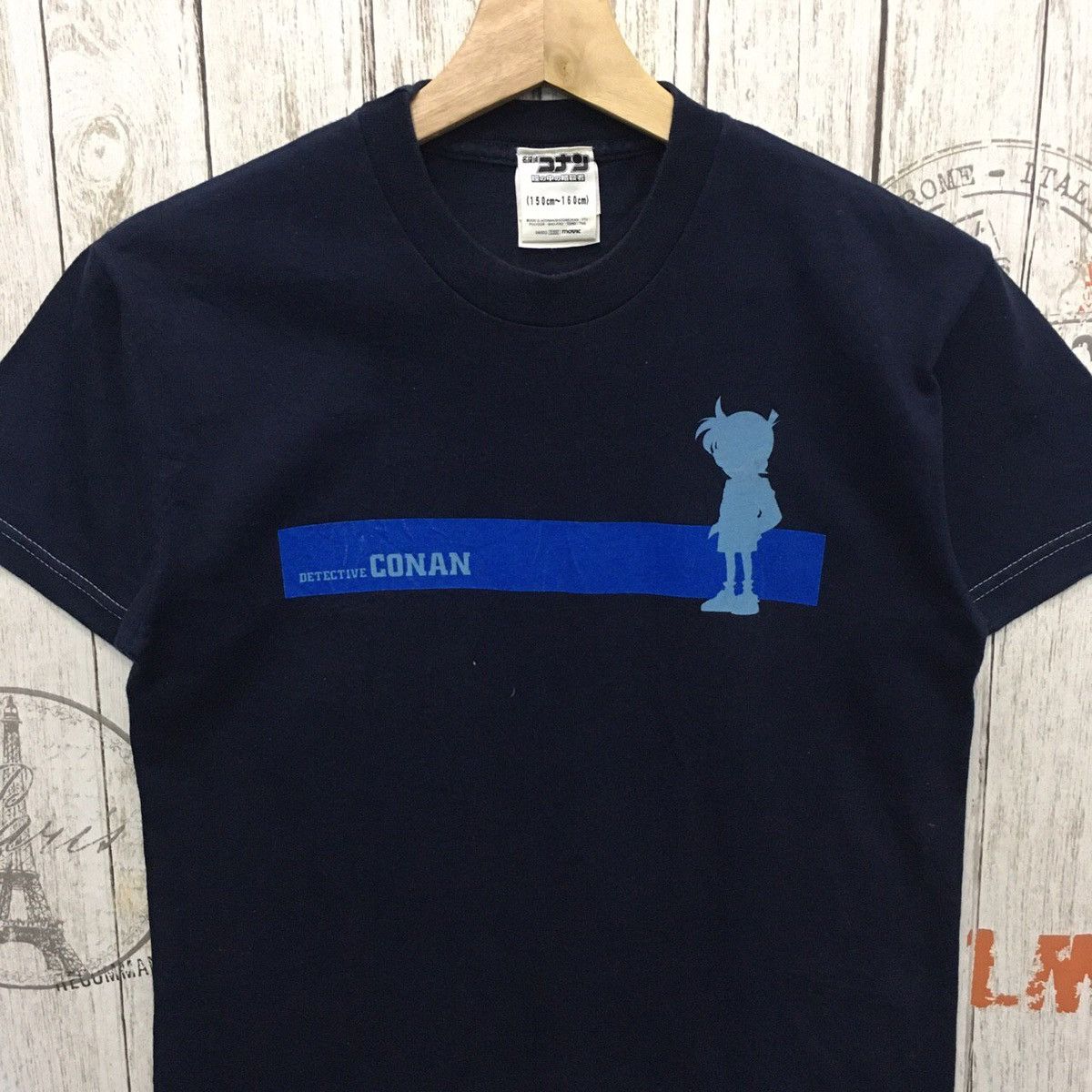Anime × Japanese Brand 🔥Detactive CONAN anima cartoon tees Size US S / EU 44-46 / 1 - 2 Thumbnail
