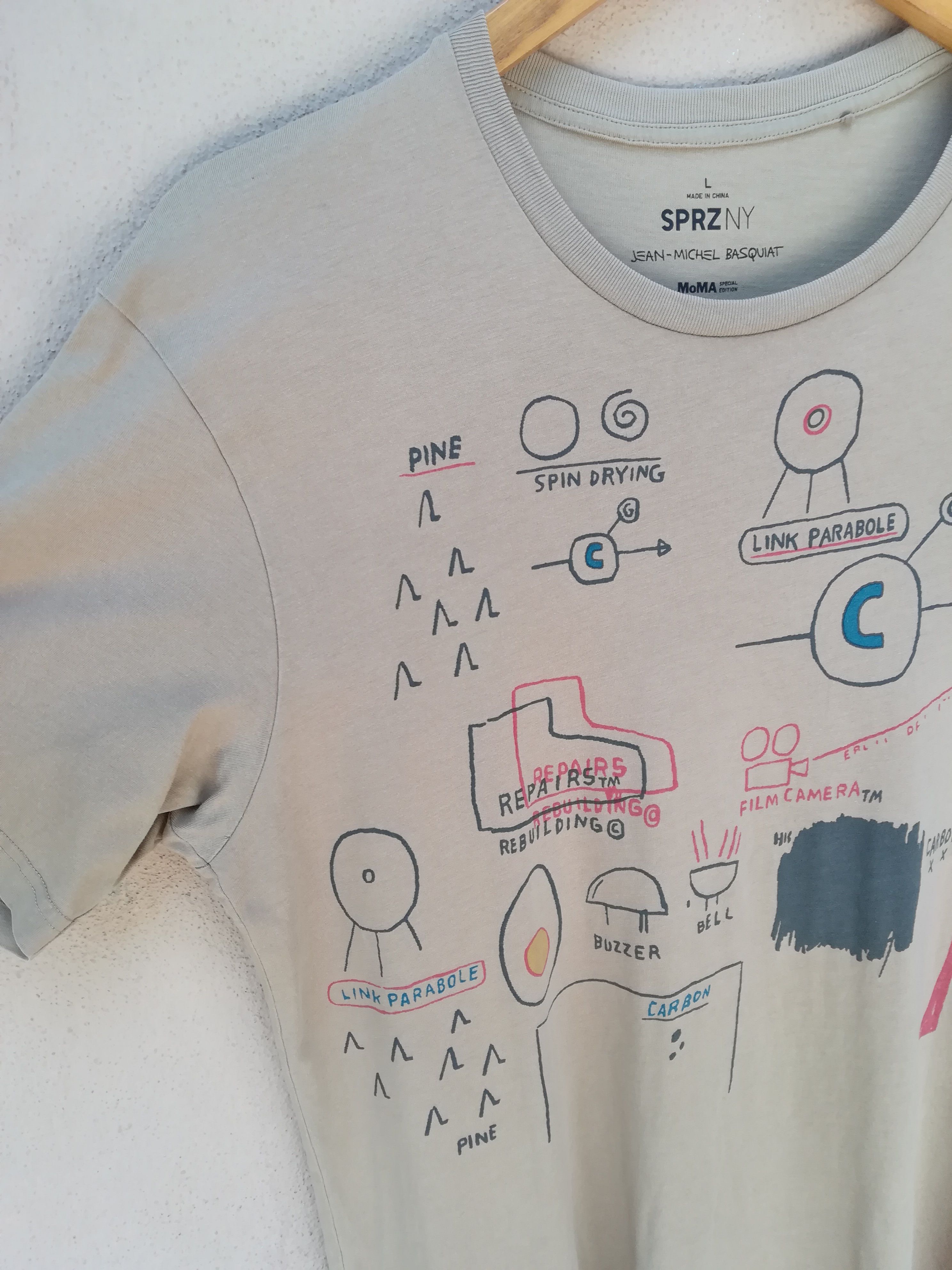 Jean-Michel Basquiat × Uniqlo Uniqlo x Jean Michel Basquiat Pop Art Tee Size US M / EU 48-50 / 2 - 2 Thumbnail
