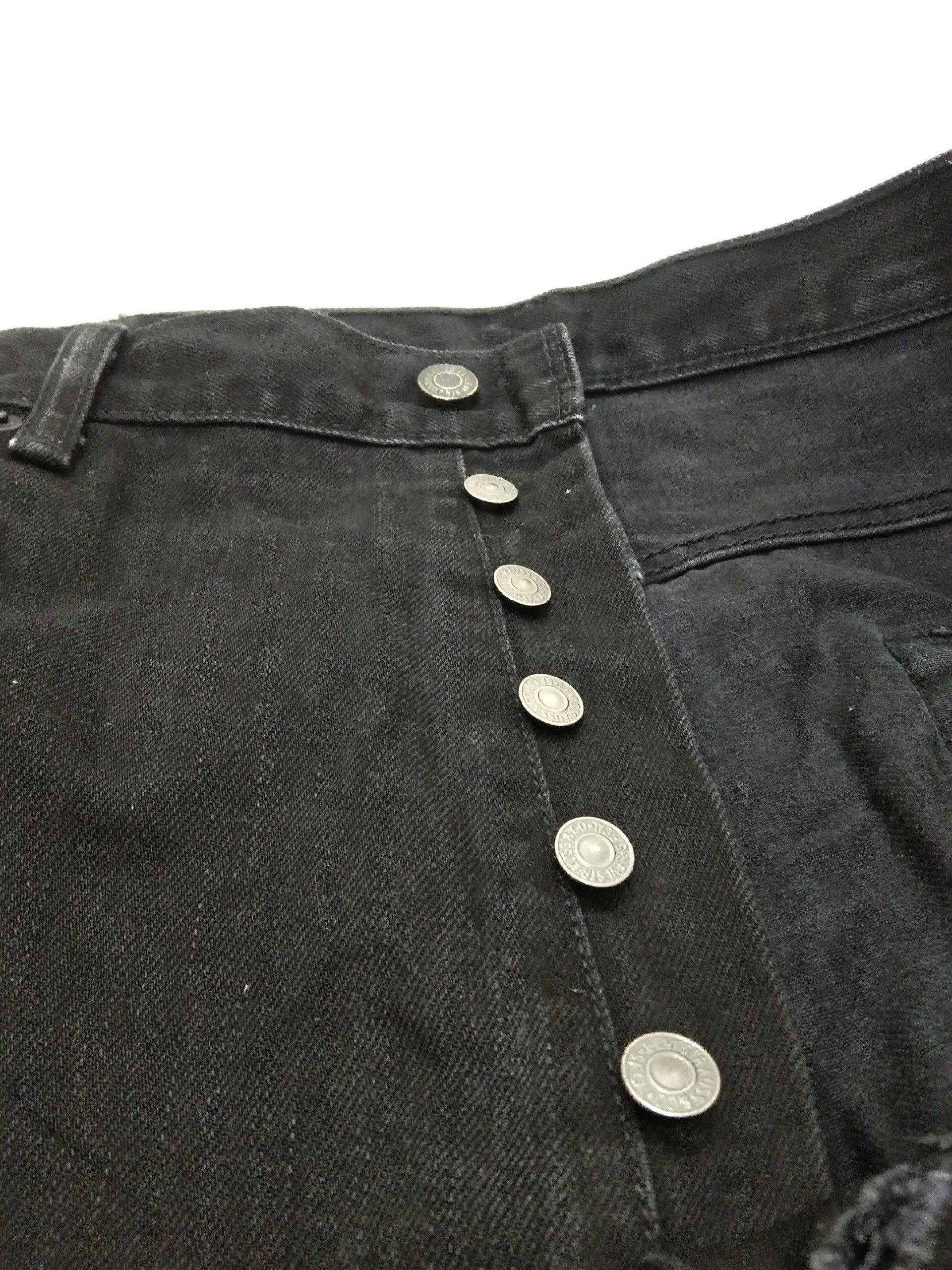 Levi's × Vintage Vintage Levis 501 Black Jeans 40x32 Size US 40 / EU 56 - 4 Thumbnail