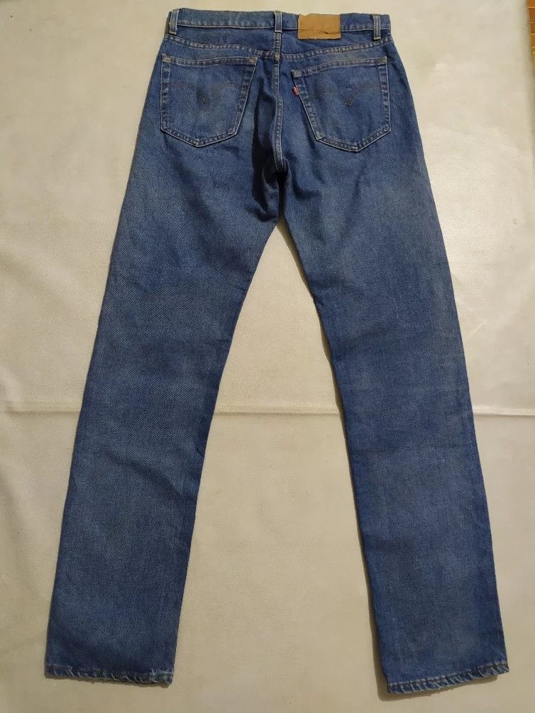 Levi's Vintage Levis 505 Classic Cut Stone Washed Denim Jeans Size US 33 - 7 Thumbnail