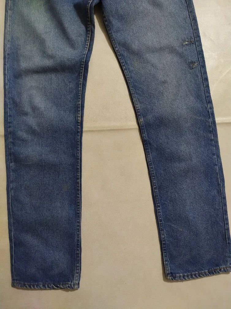 Levi's Vintage Levis 505 Classic Cut Stone Washed Denim Jeans Size US 33 - 3 Thumbnail